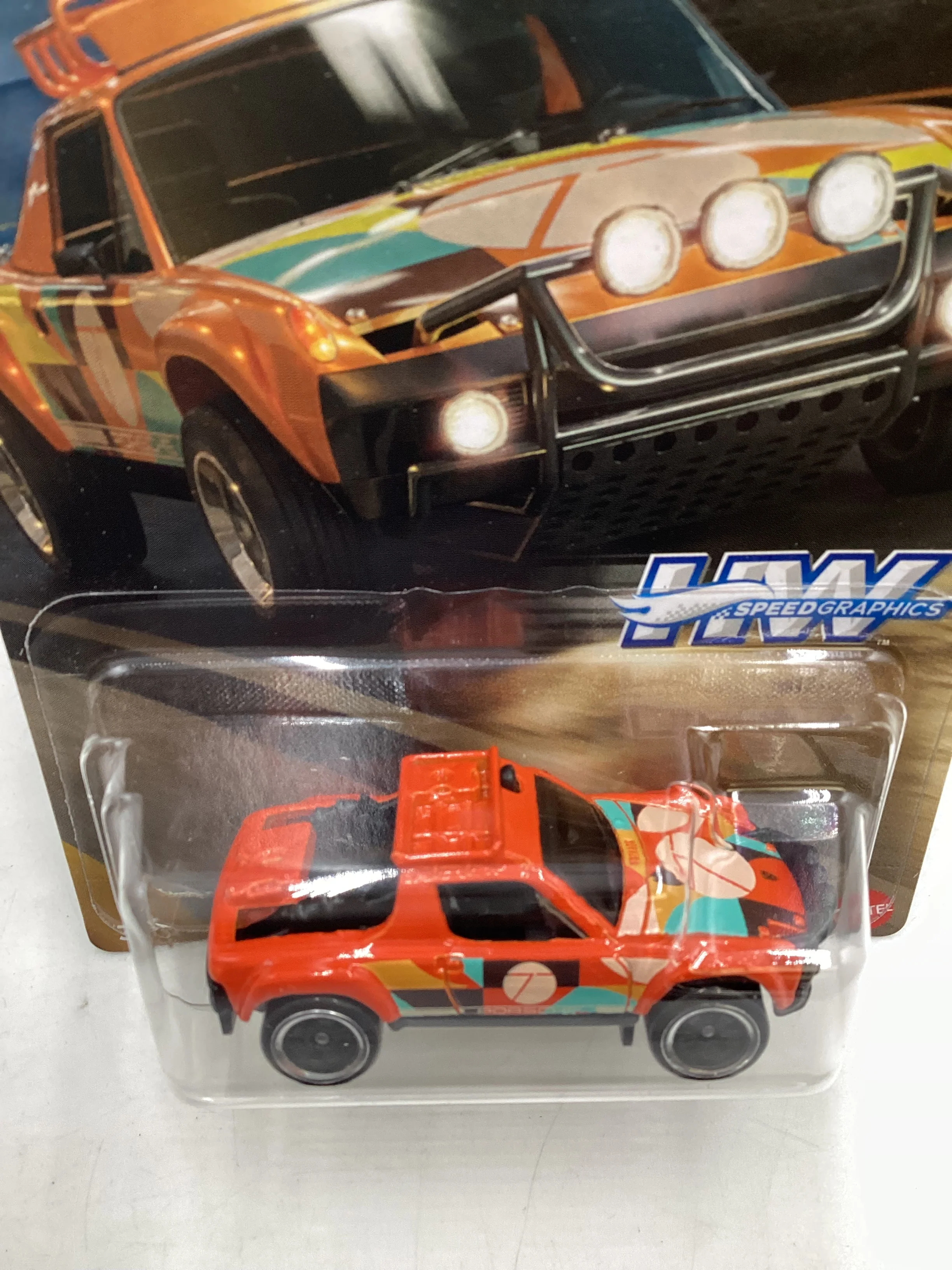 2024 Hot Wheels Speed Graphics 3/5 Porsche 914 Safari 160G - Image 6
