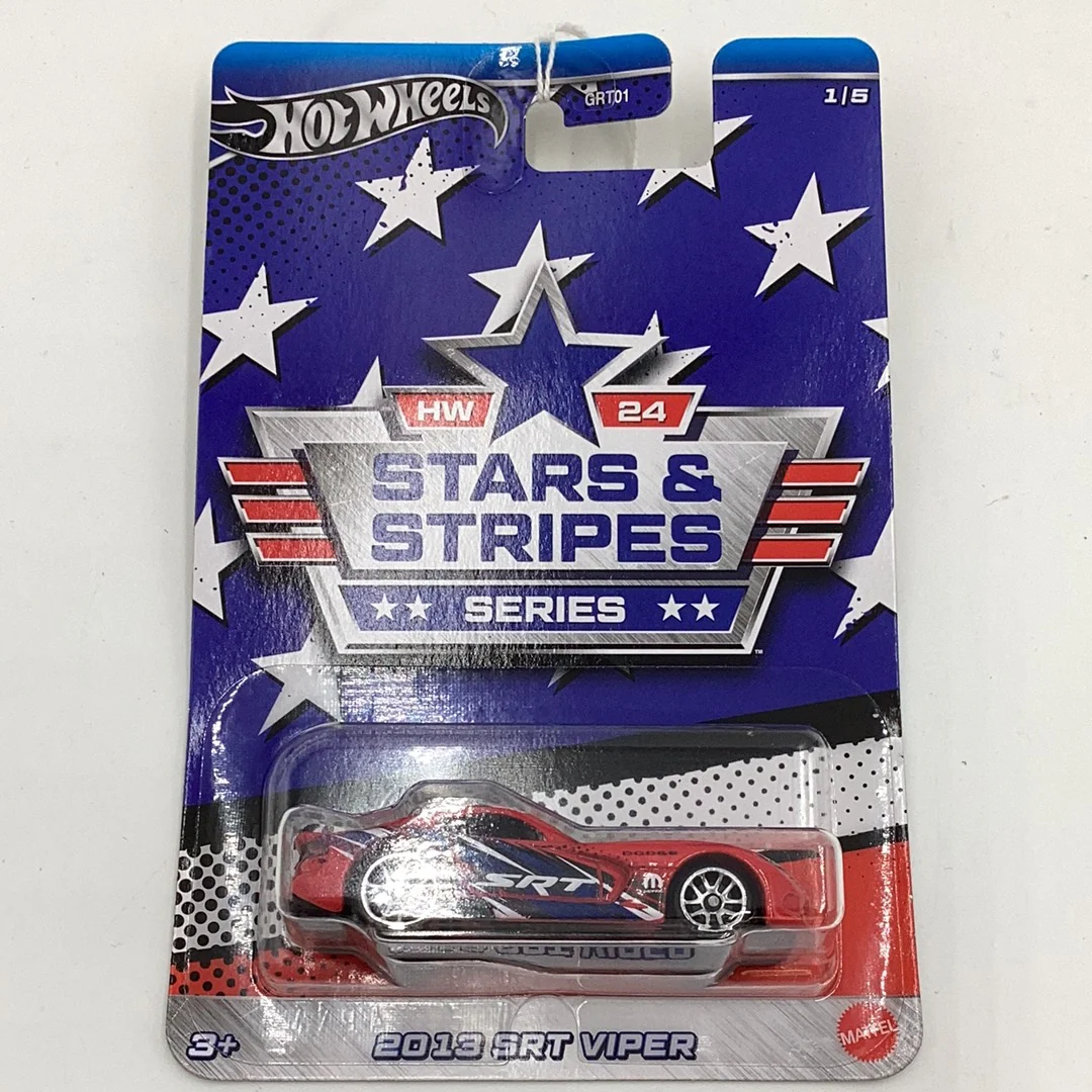 2024 Hot Wheels Stars and Stripes Series Complete set 1-5 157A - Image 2