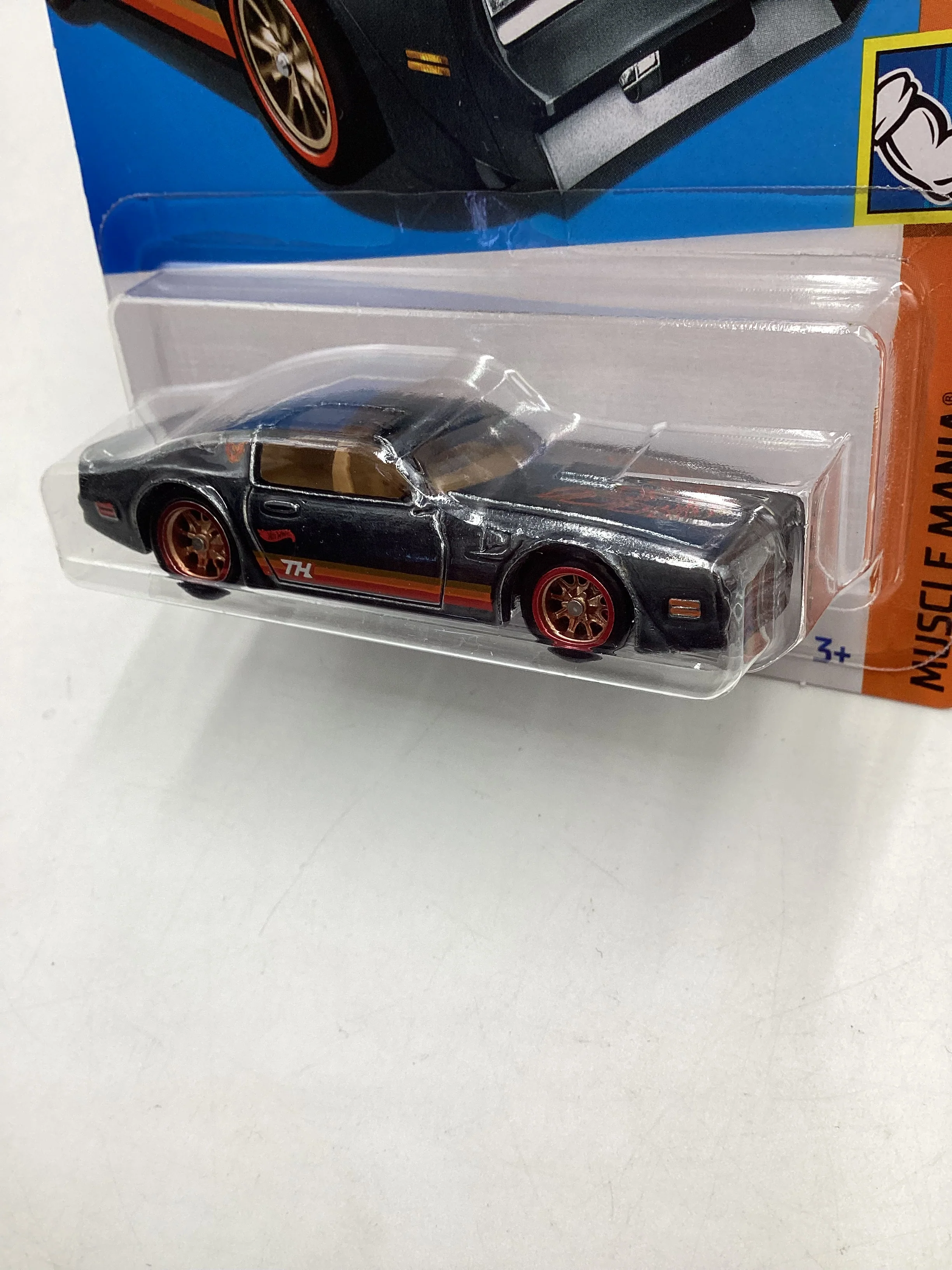2024 Hot Wheels Super Treasure Hunt #206 L case 77 Pontiac Firebird T/A with protector - Image 4
