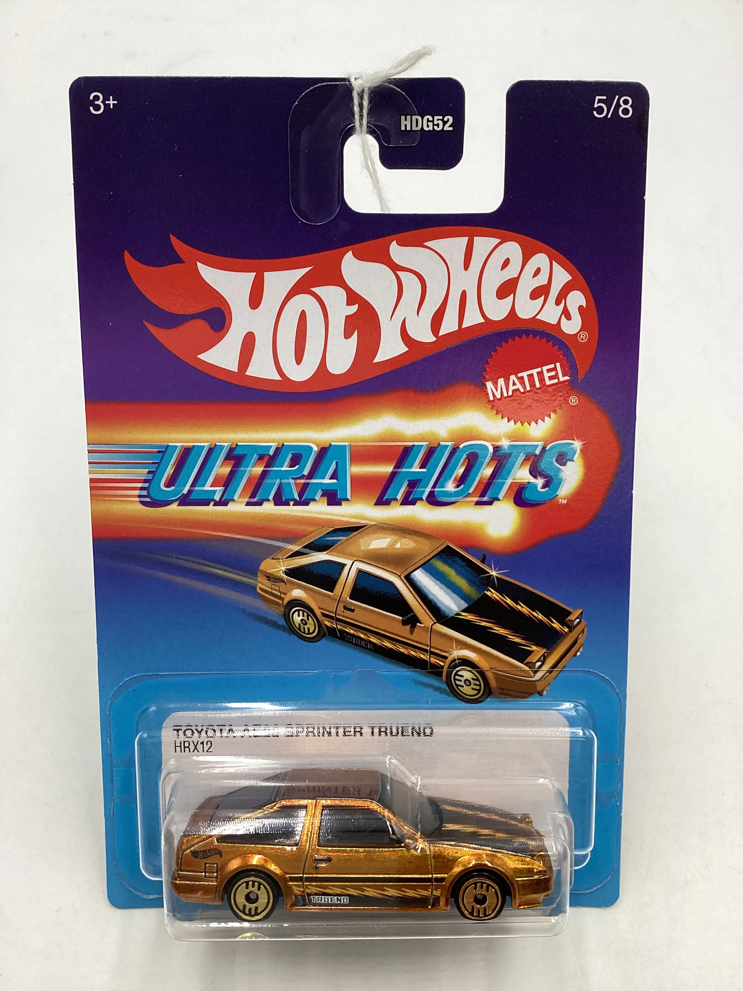 2024 Hot wheels Target Ultra Hots #5 Toyota AE86 Sprinter Trueno Gold 151A - Image 2