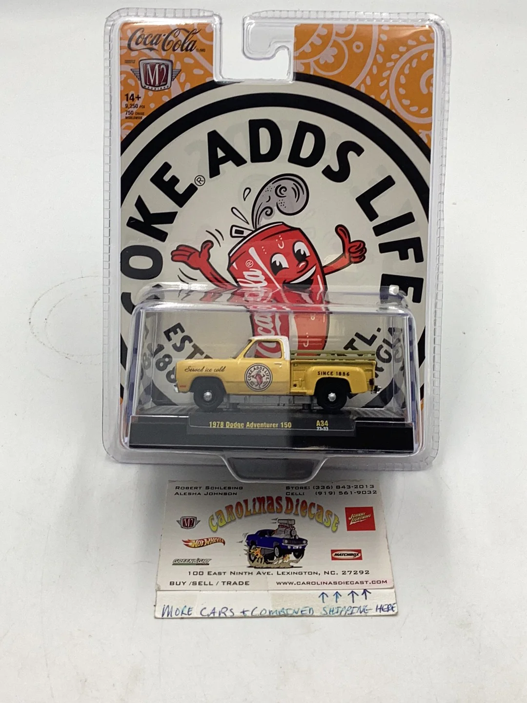 2024 M2 Machines 1978 Dodge Adventurer Coke A34
