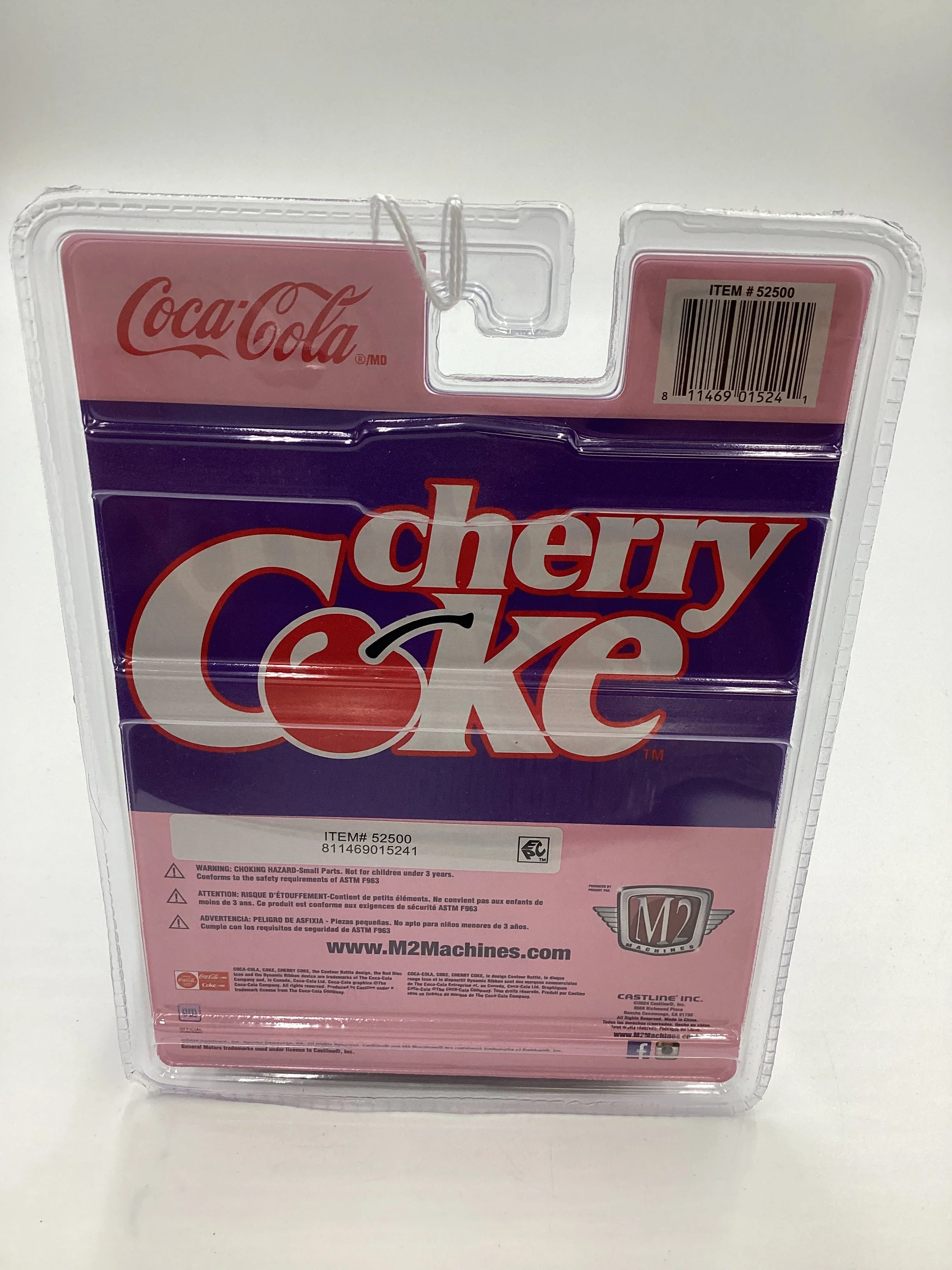 2024 M2 Machines Cherry Coke (Sirra Error) CHASE 1988 GMC Sierra 1500 Custom Purple A48 - Image 7