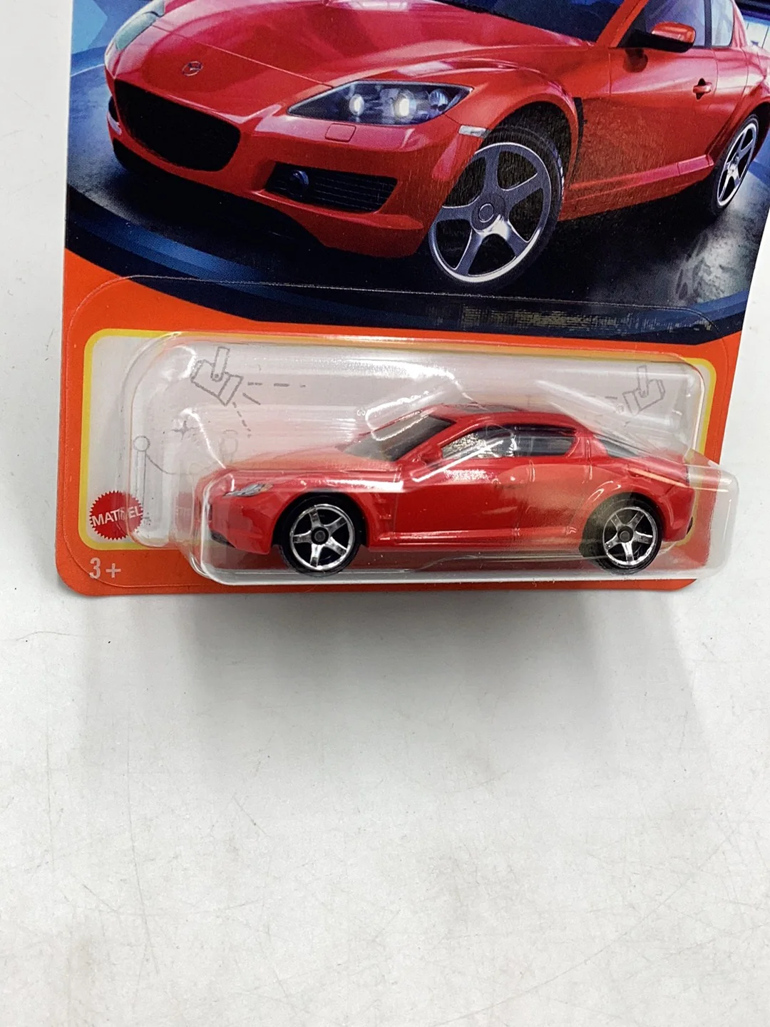 2024 matchbox #49 2004 Mazda RX-8 rx8 red 85G - Image 3