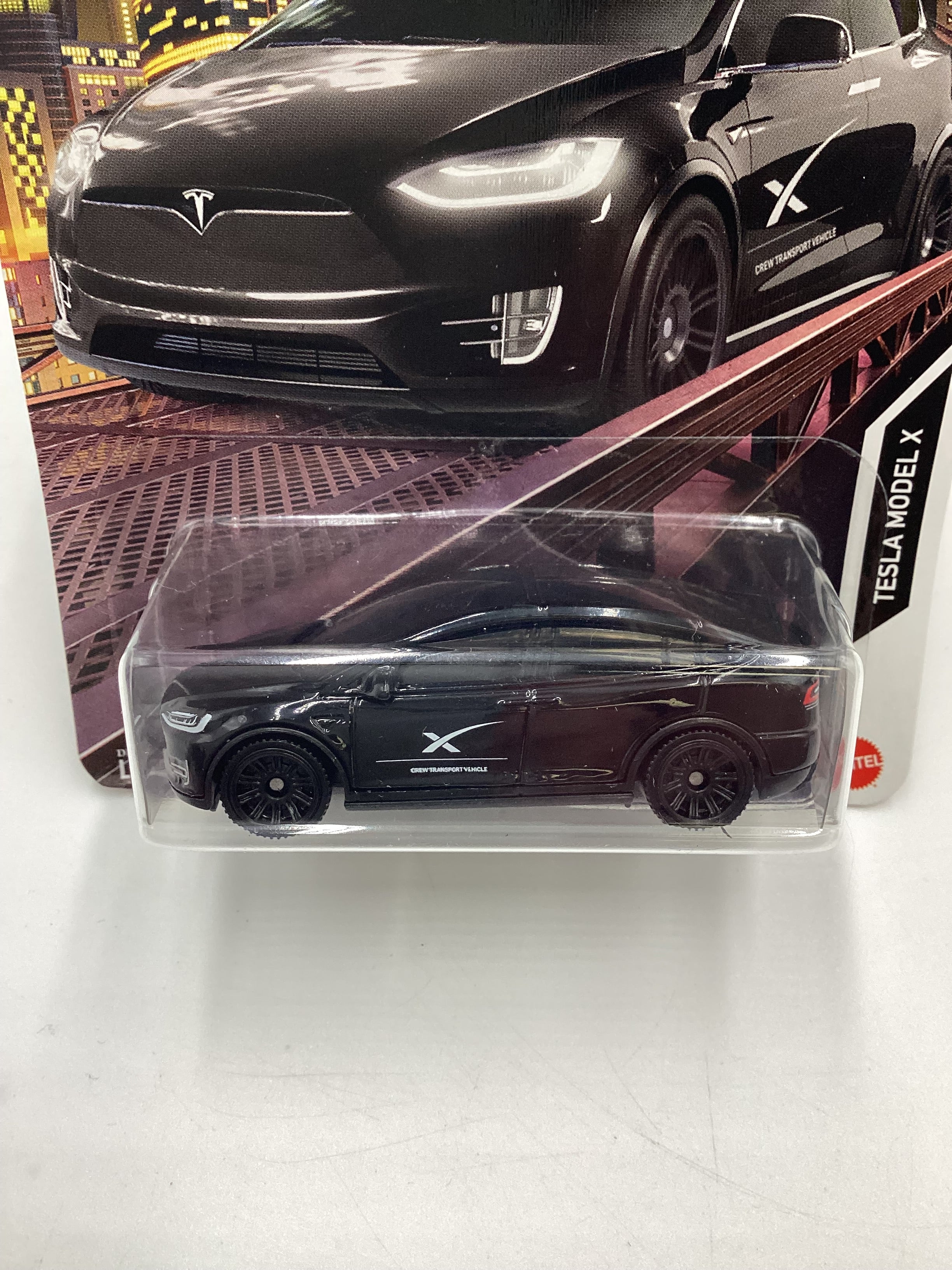 2024 Matchbox #75 spacex space x Tesla Model X Black 51B - Image 3