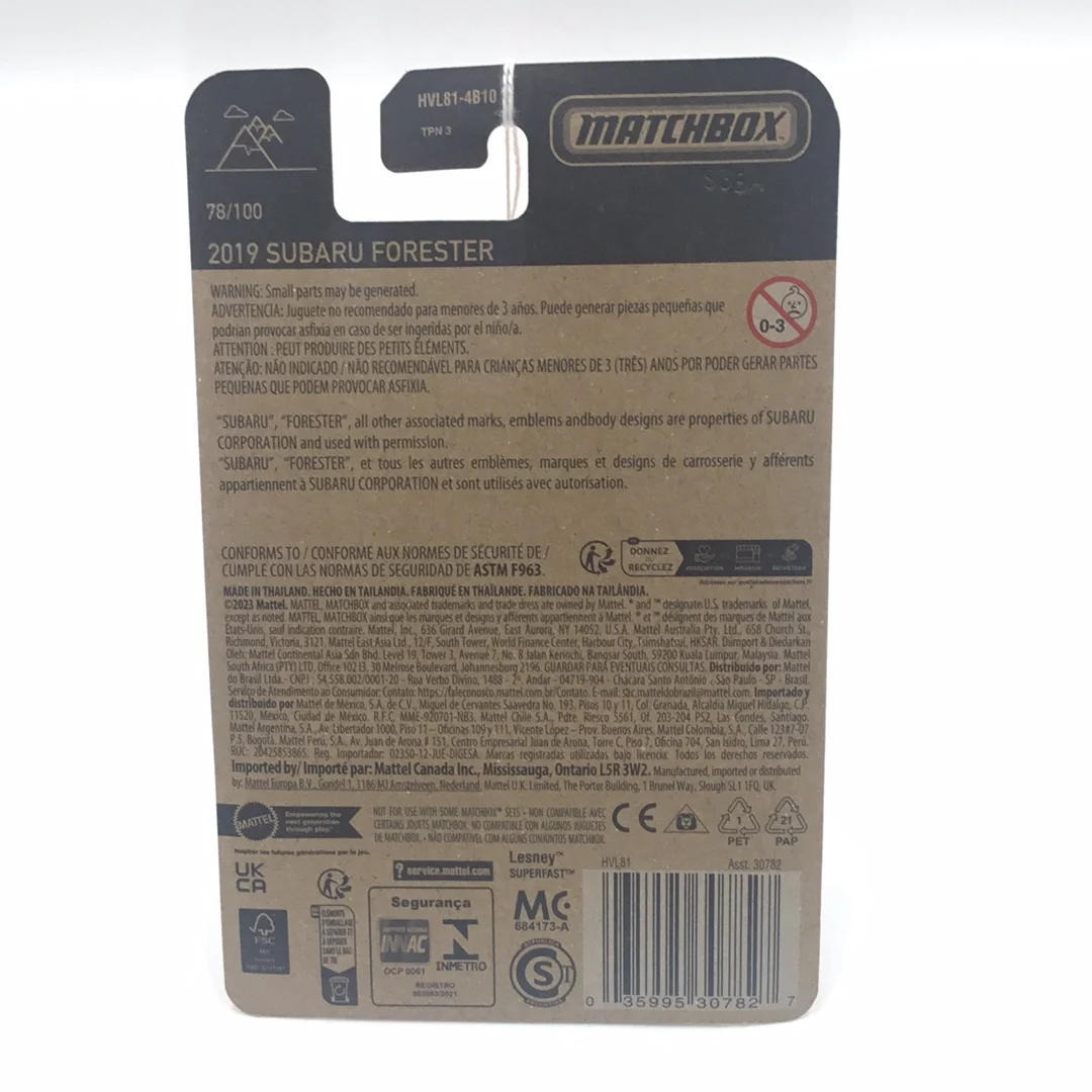 2024 matchbox #78 2019 Subaru Forester MM1 - Image 5