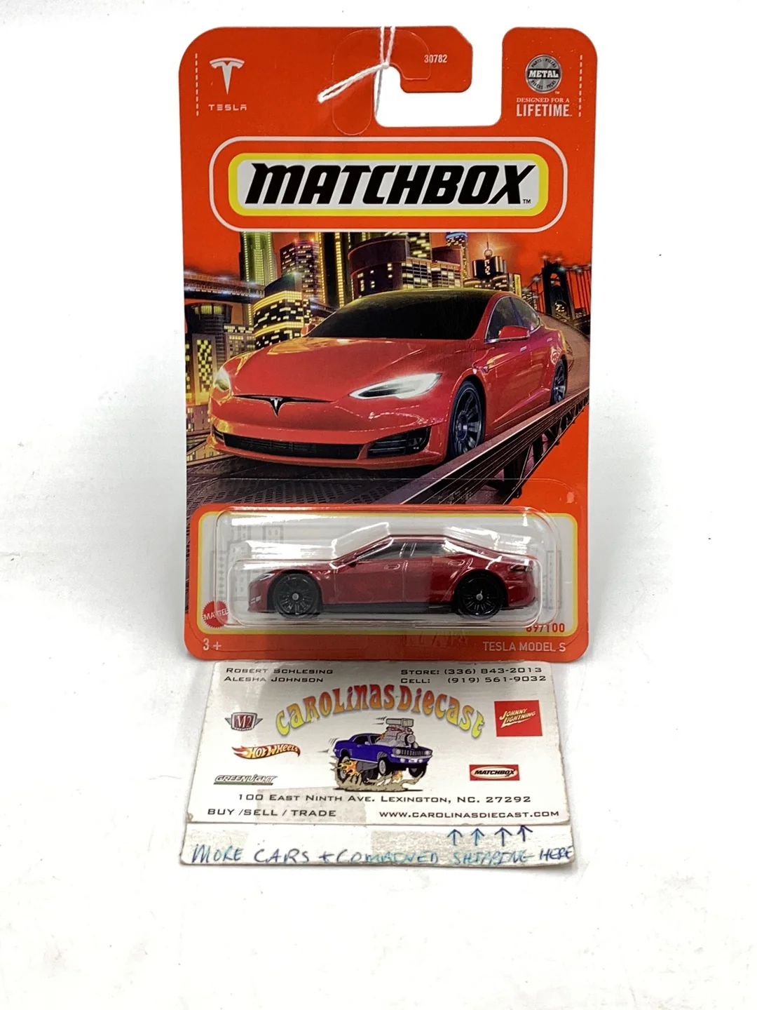 2024 matchbox #89 Tesla Model S 50F