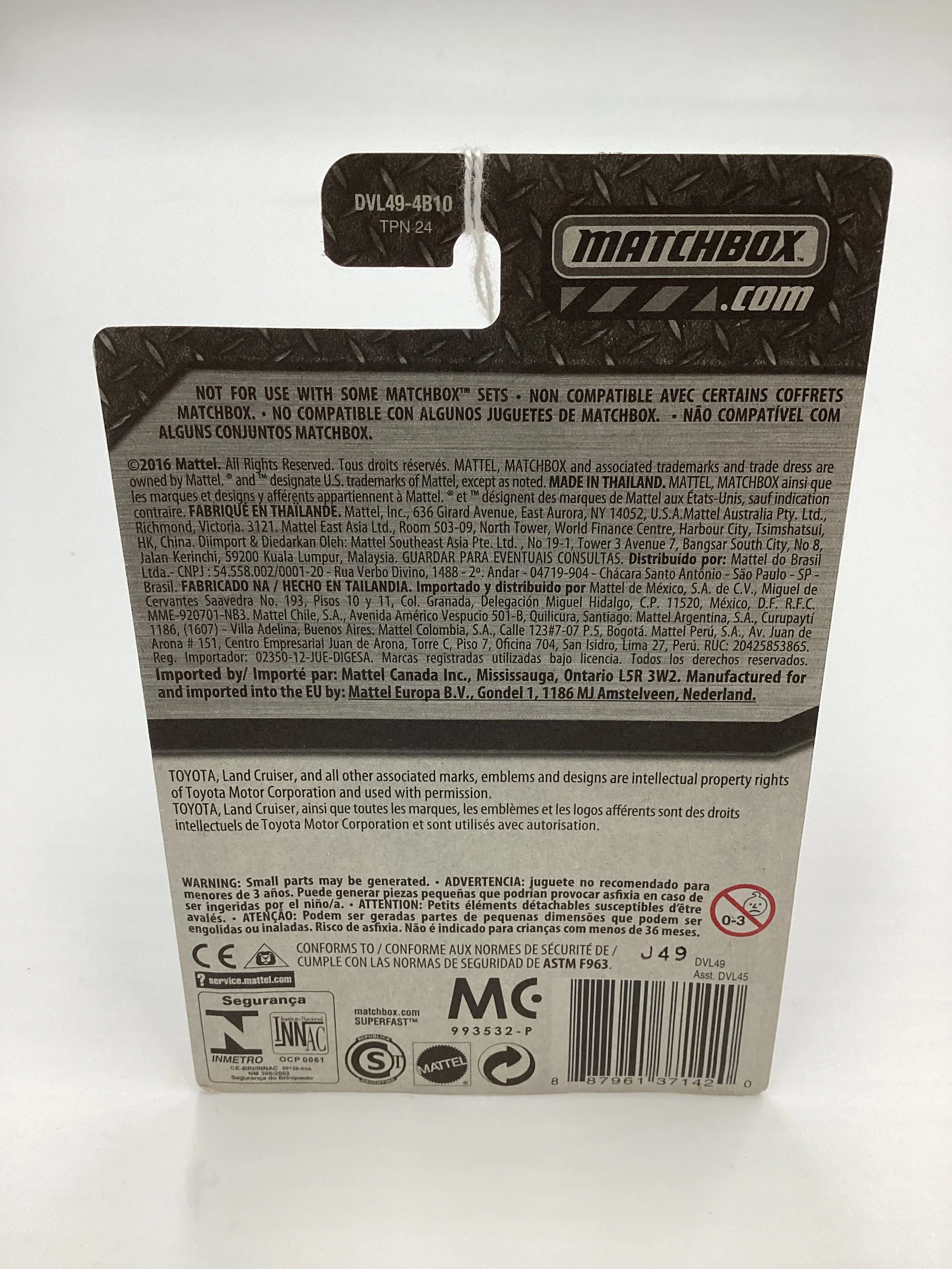 2024 Matchbox Camouflage Series Toyota Land Cruiser FJ40 Green 161A - Image 7