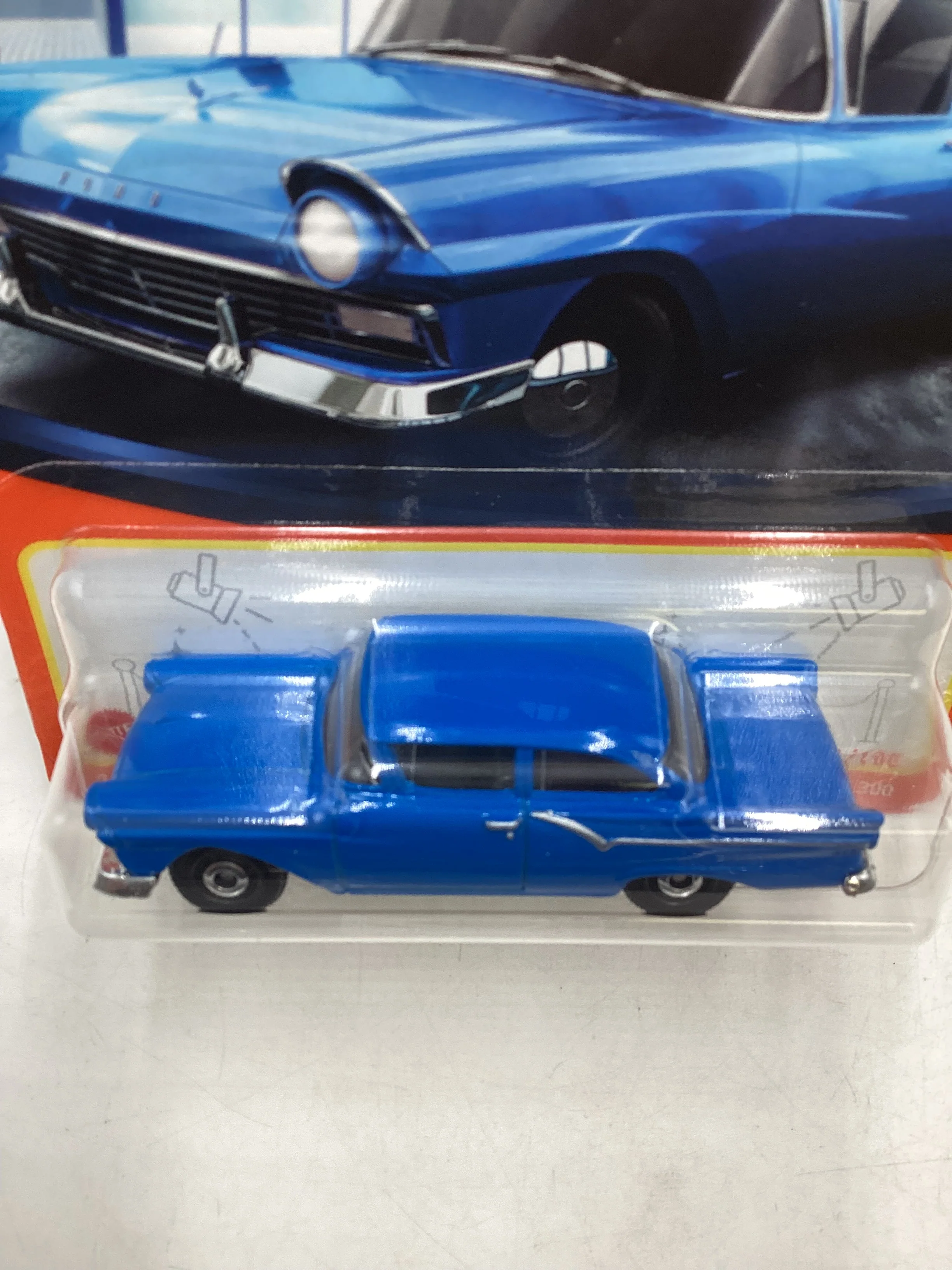 2024 Matchbox G Case #41 Ford Custom 300 Blue 211C - Image 5