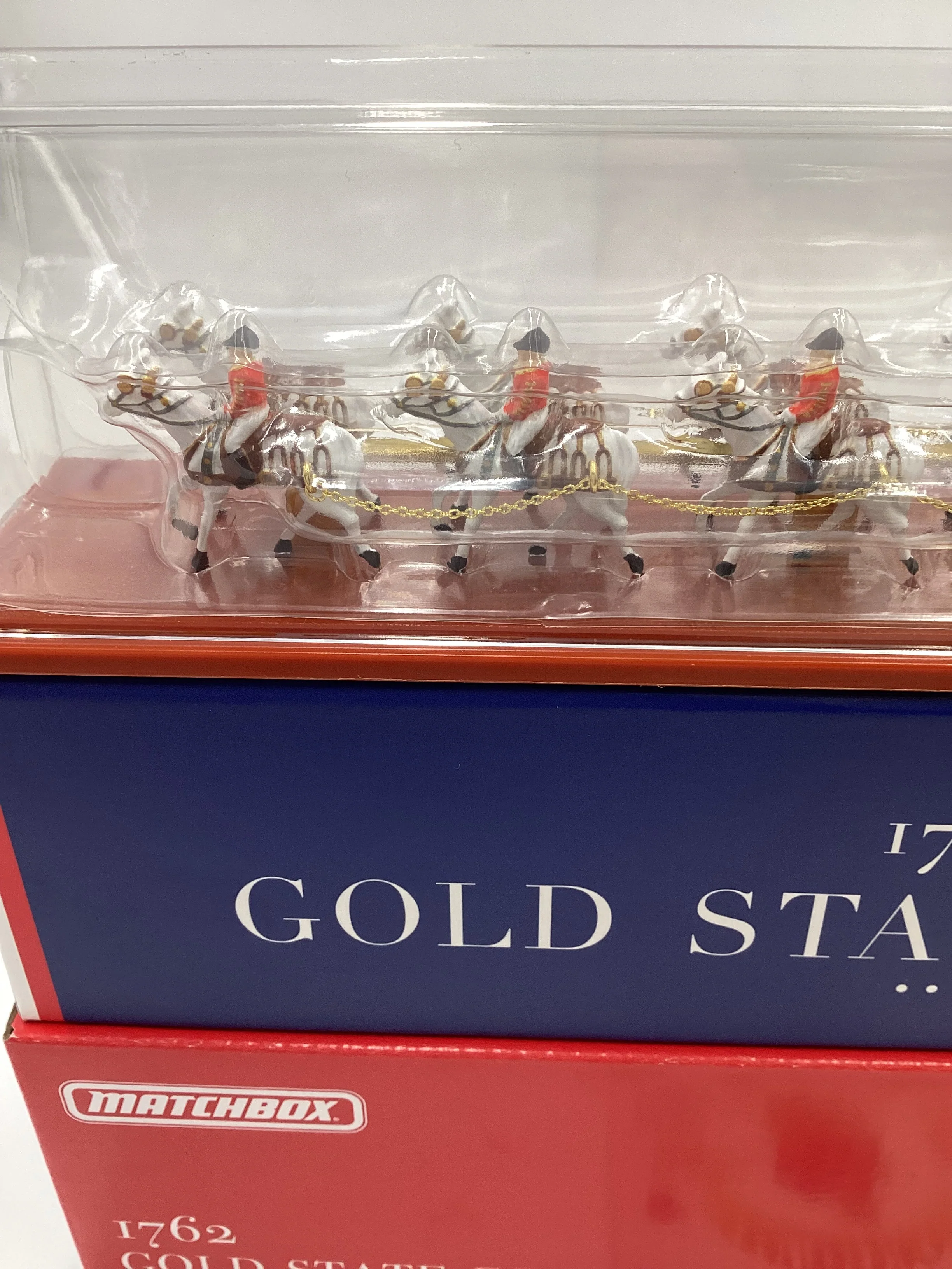 2024 Matchbox Mattel Creations 1762 Gold State Coach King Charles III Coronation 6th May 2023 - Image 2