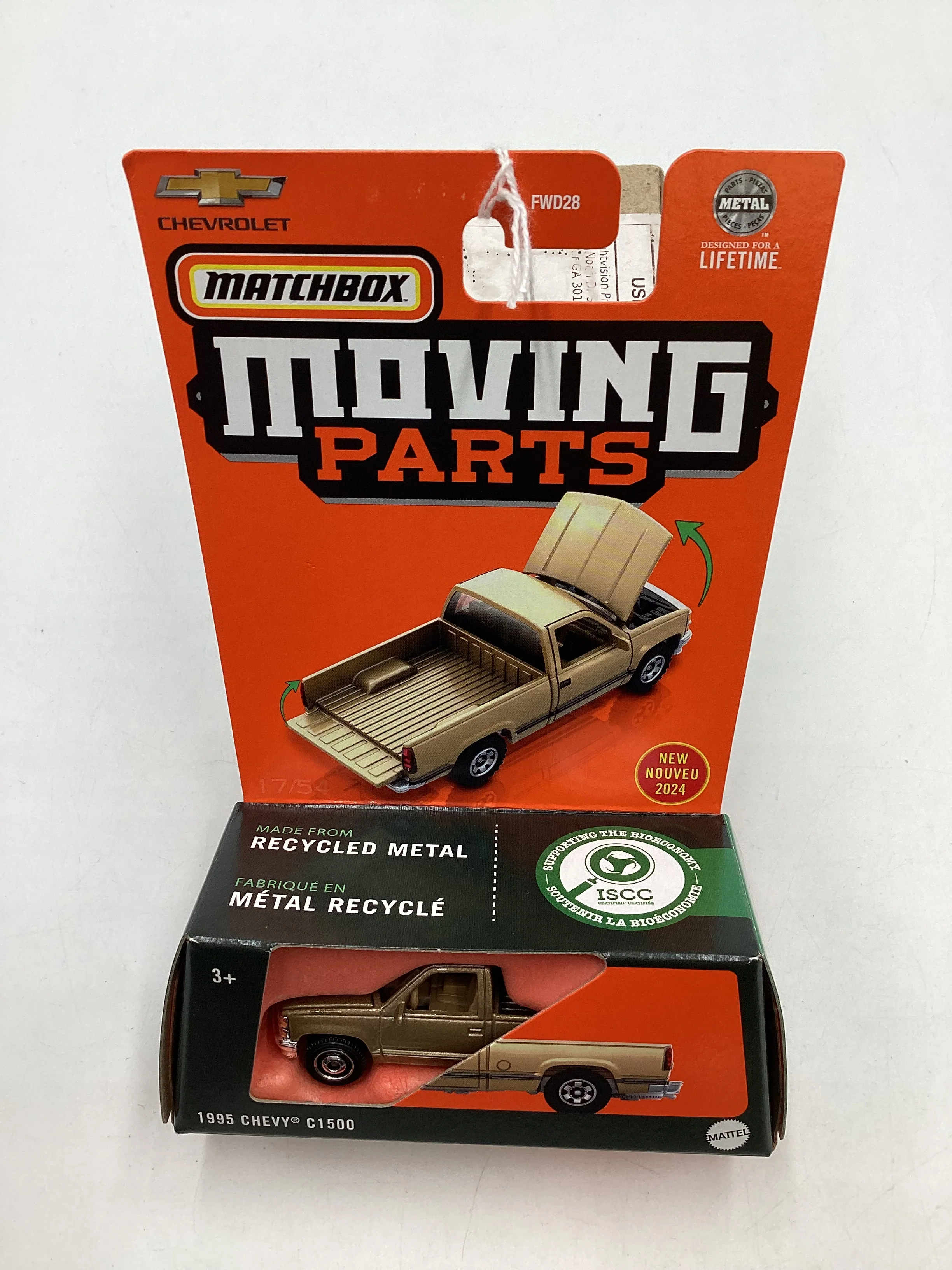 2024 Matchbox Moving Parts 1995 Chevy C1500 165A - Image 6