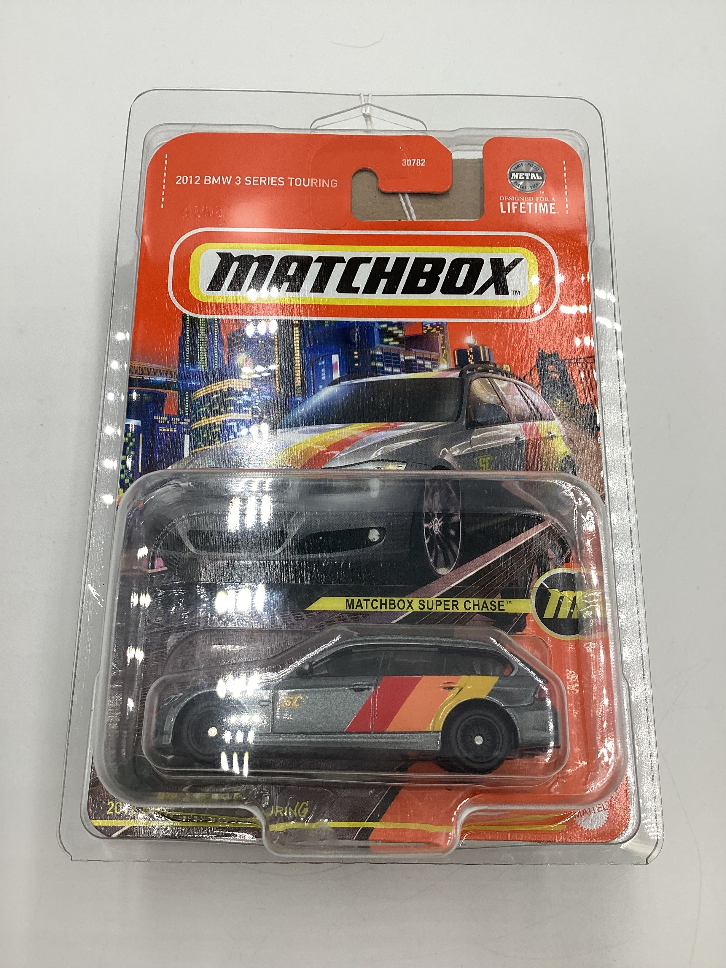 2024 Matchbox Super Chase 2012 BMW 3 Series Touring Gray - Image 8