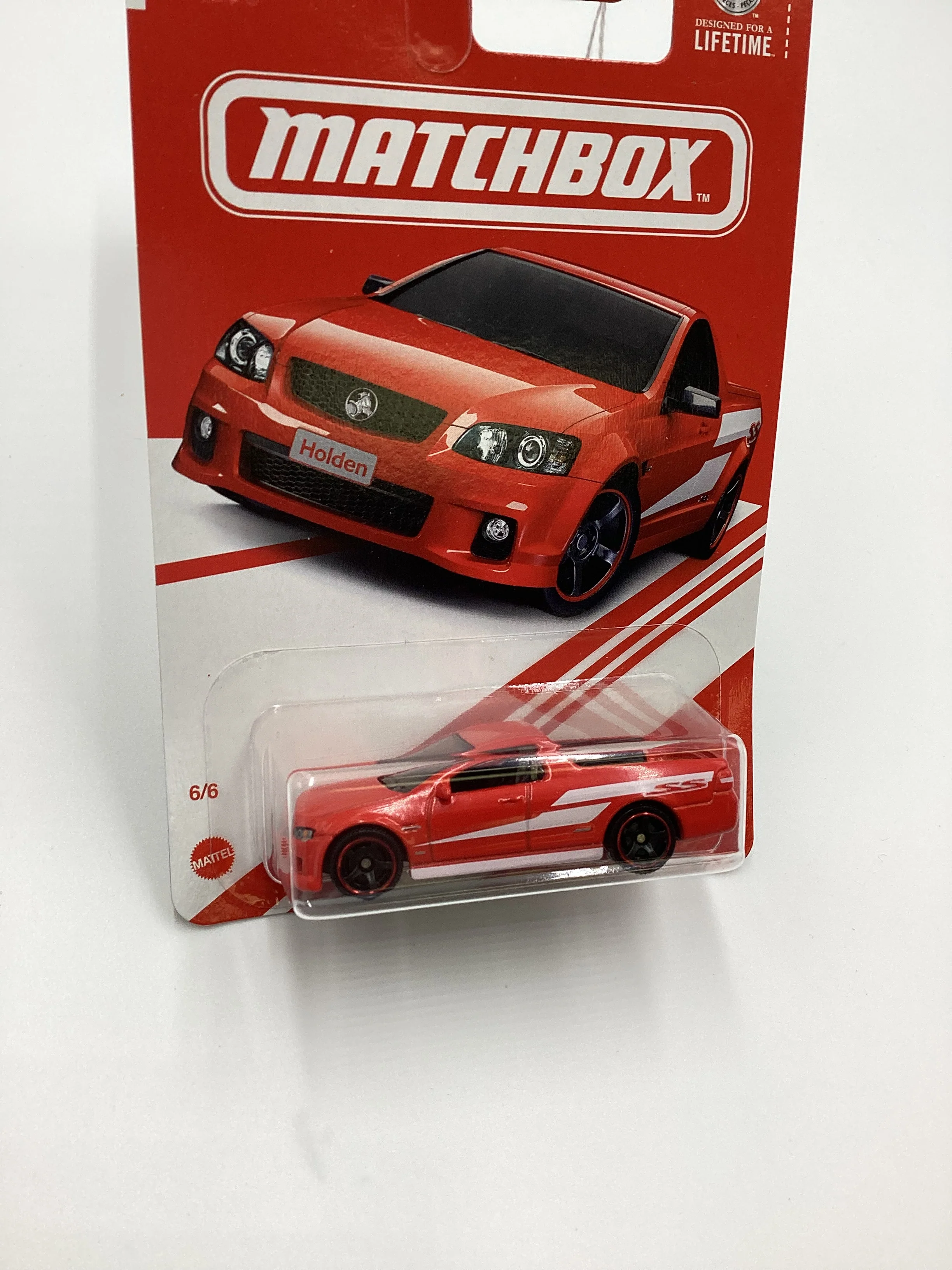 2024 Matchbox Target Exclusive Reds #6 08 Holden VE UTE SSV Red 161S - Image 5