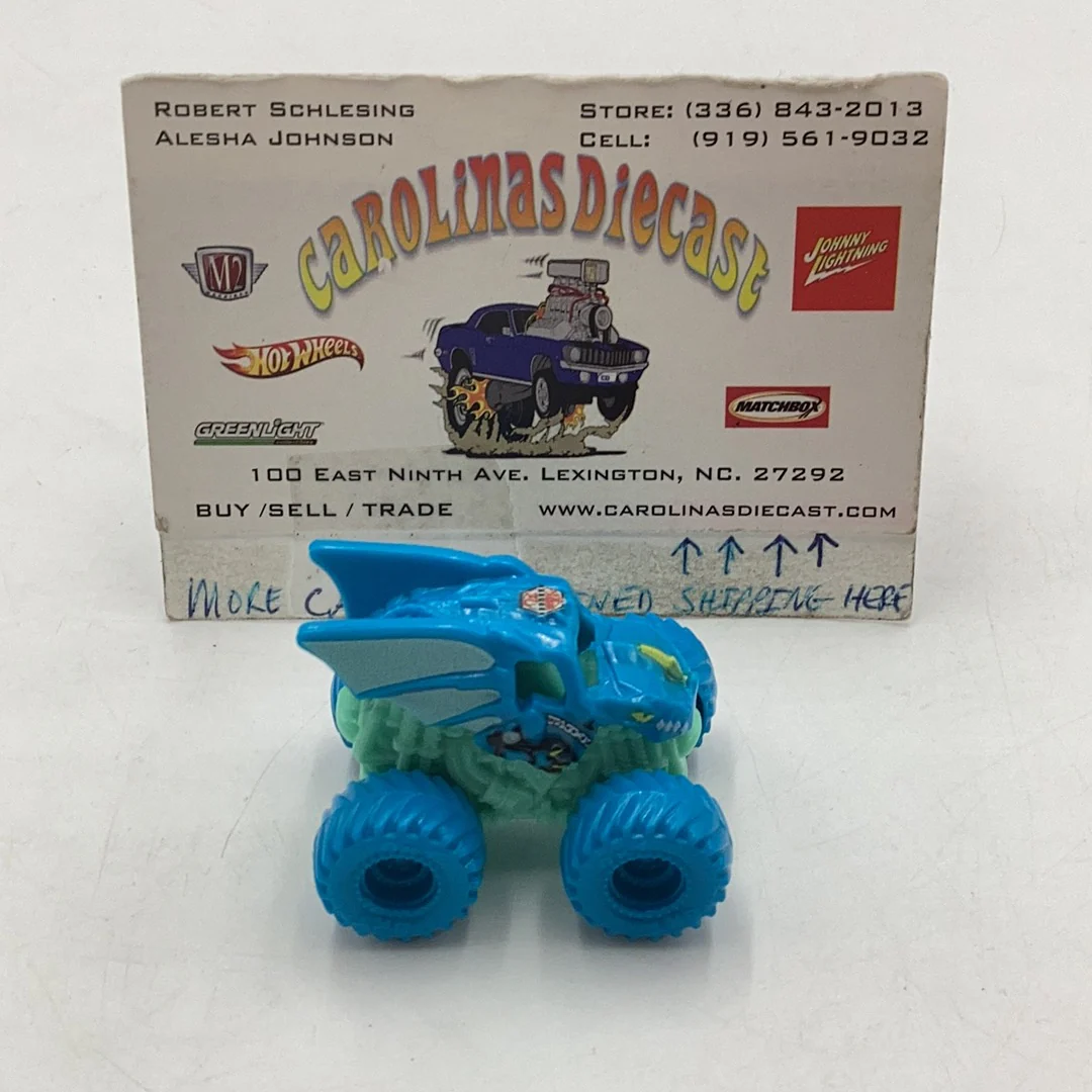 2024 Spin Master monster jam mini series 13 #338 Bakugan Dragonoid Blue Chase