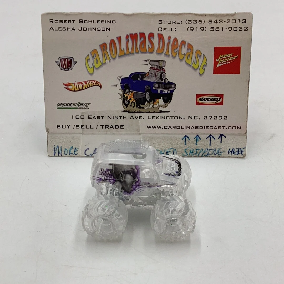 2024 Spin Master monster jam mini series 13 #339 Clear Mohawk Warrior Chase