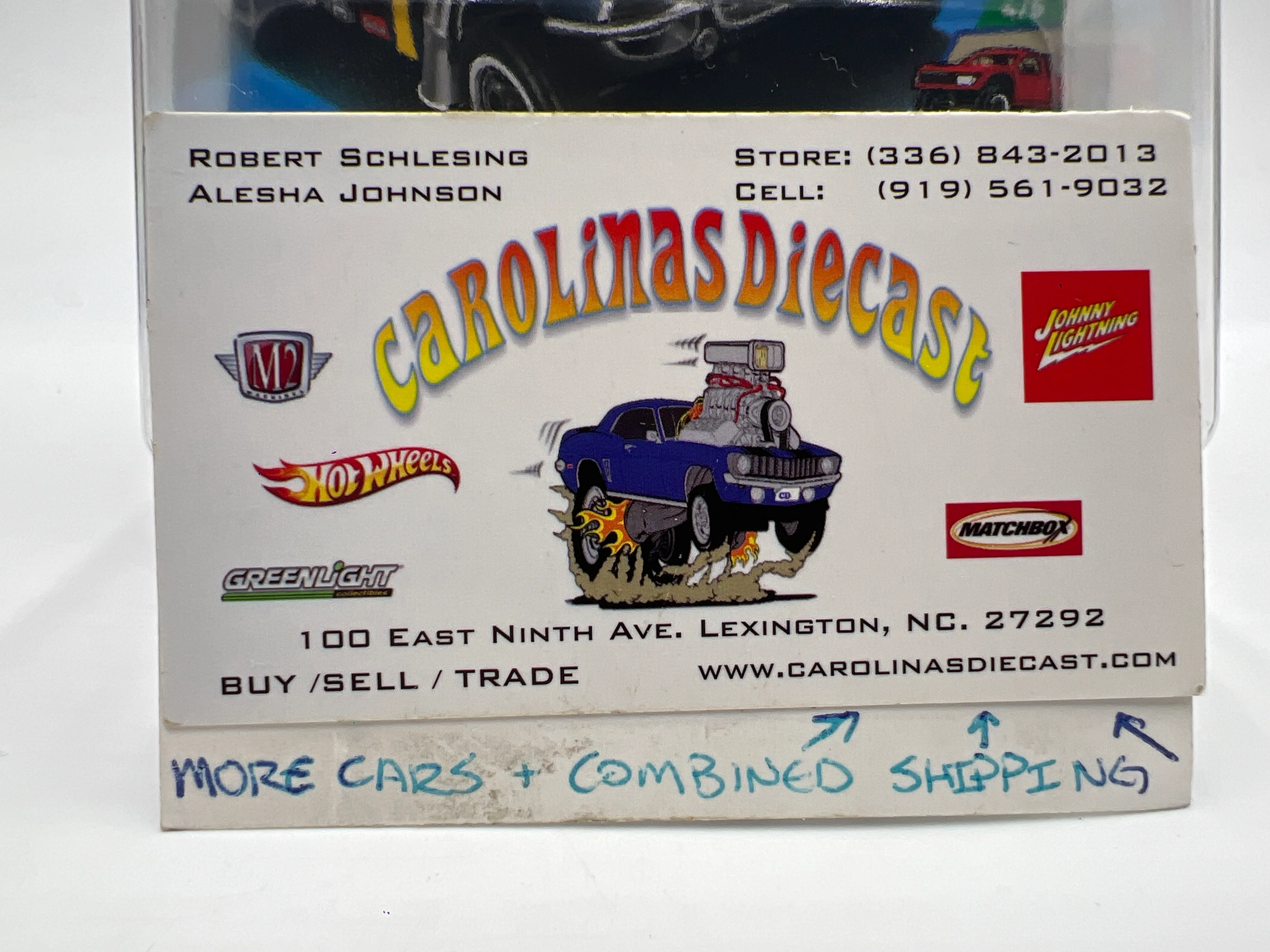 2025 Hot Wheels Super Treasure Hunt #182 62 Corvette Gasser W/Protector - Image 8