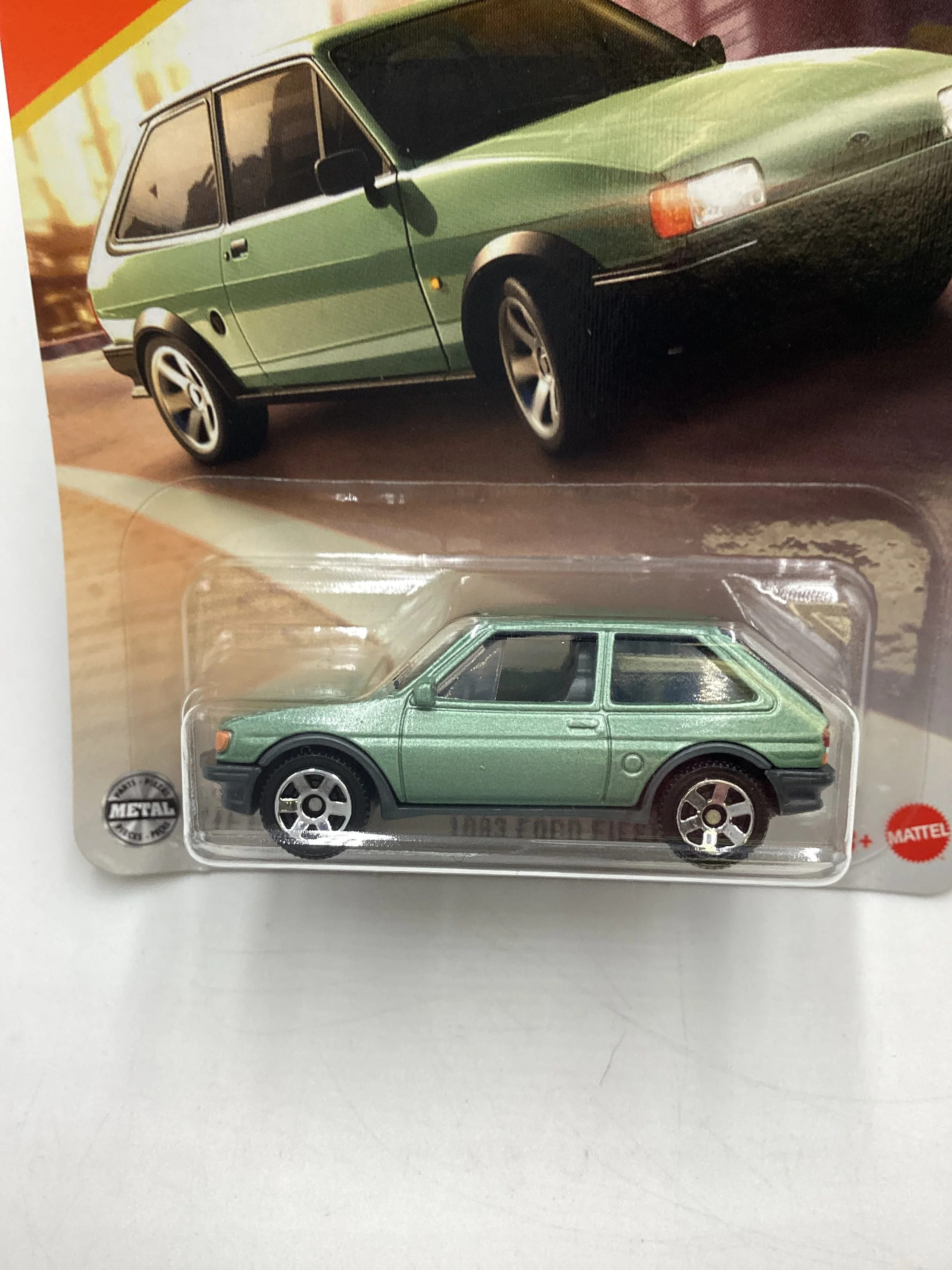 2025 Matchbox #84 1983 Ford Fiesta MK 2 Green 213F - Image 2