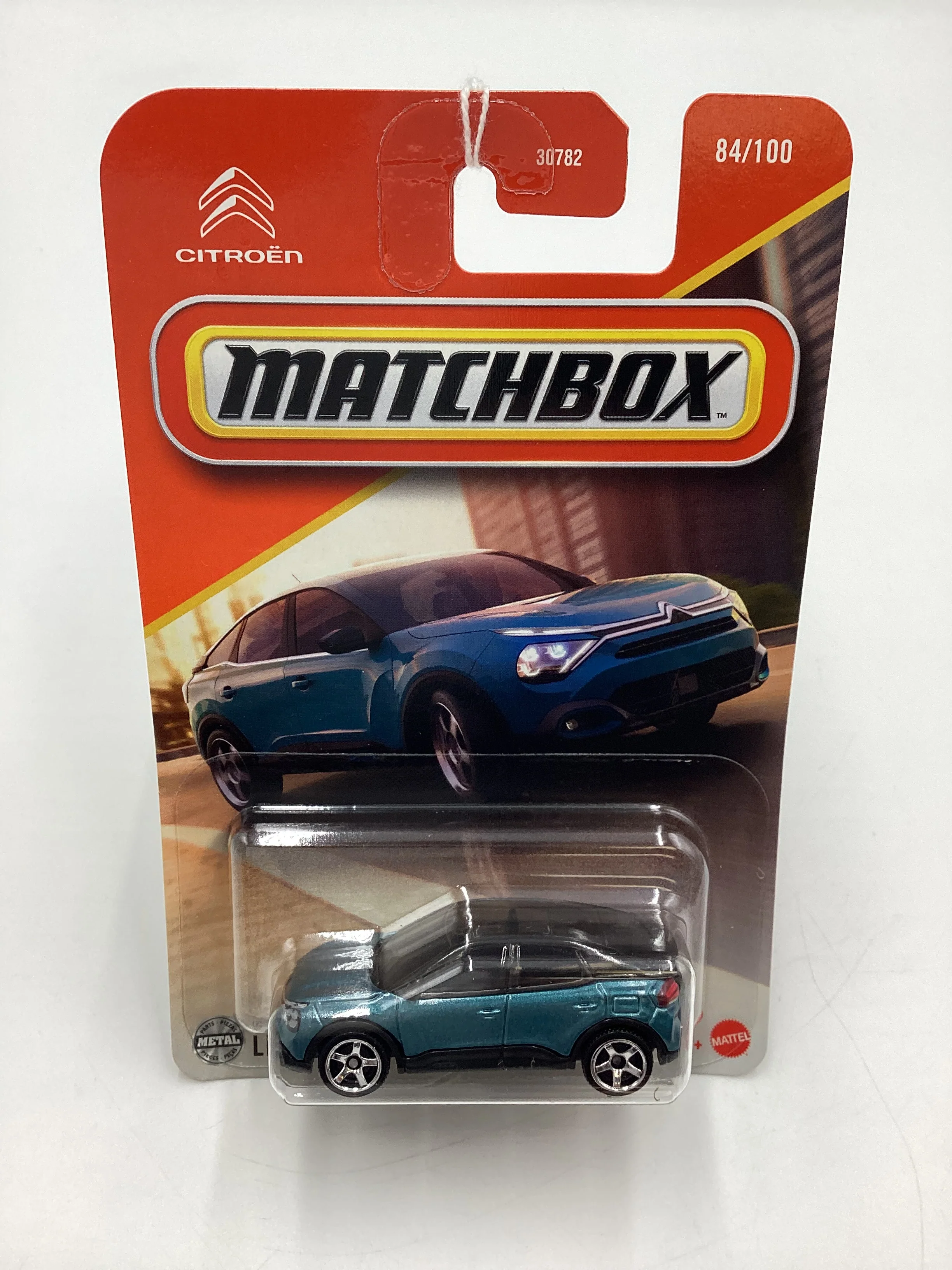 2025 Matchbox #84 Citroen e-C4 Blue 213G - Image 2