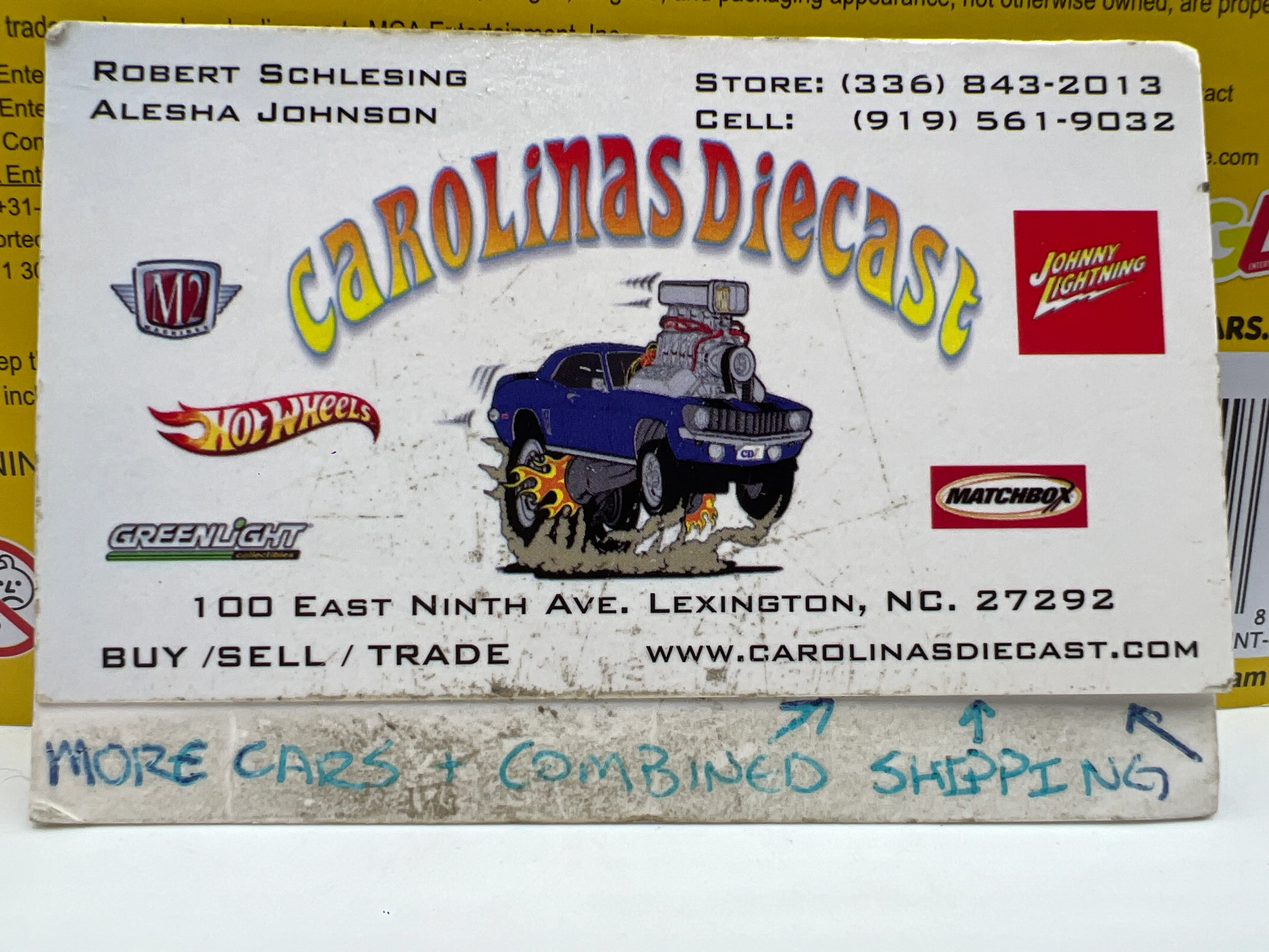 MGA Car Tuned Series 9 #8 CT Box Truck Black 178H - Image 4