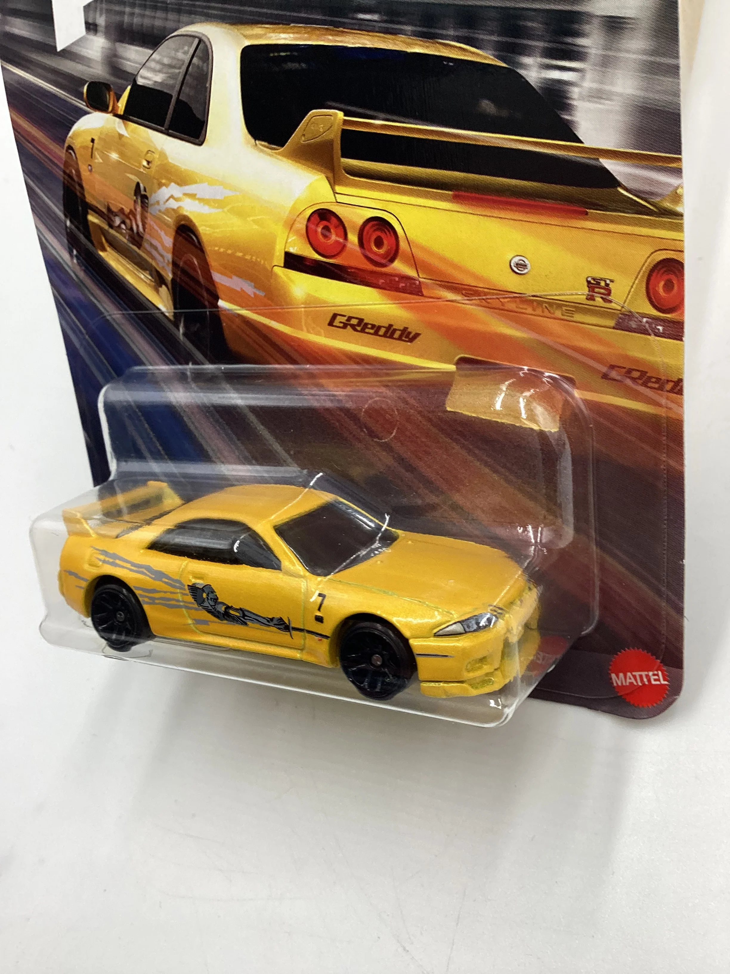 2024 Hot wheels Fast & Furious #1 Nissan Skyline GT-R BNR33 Small Blister Crack Bottom Left - Image 4