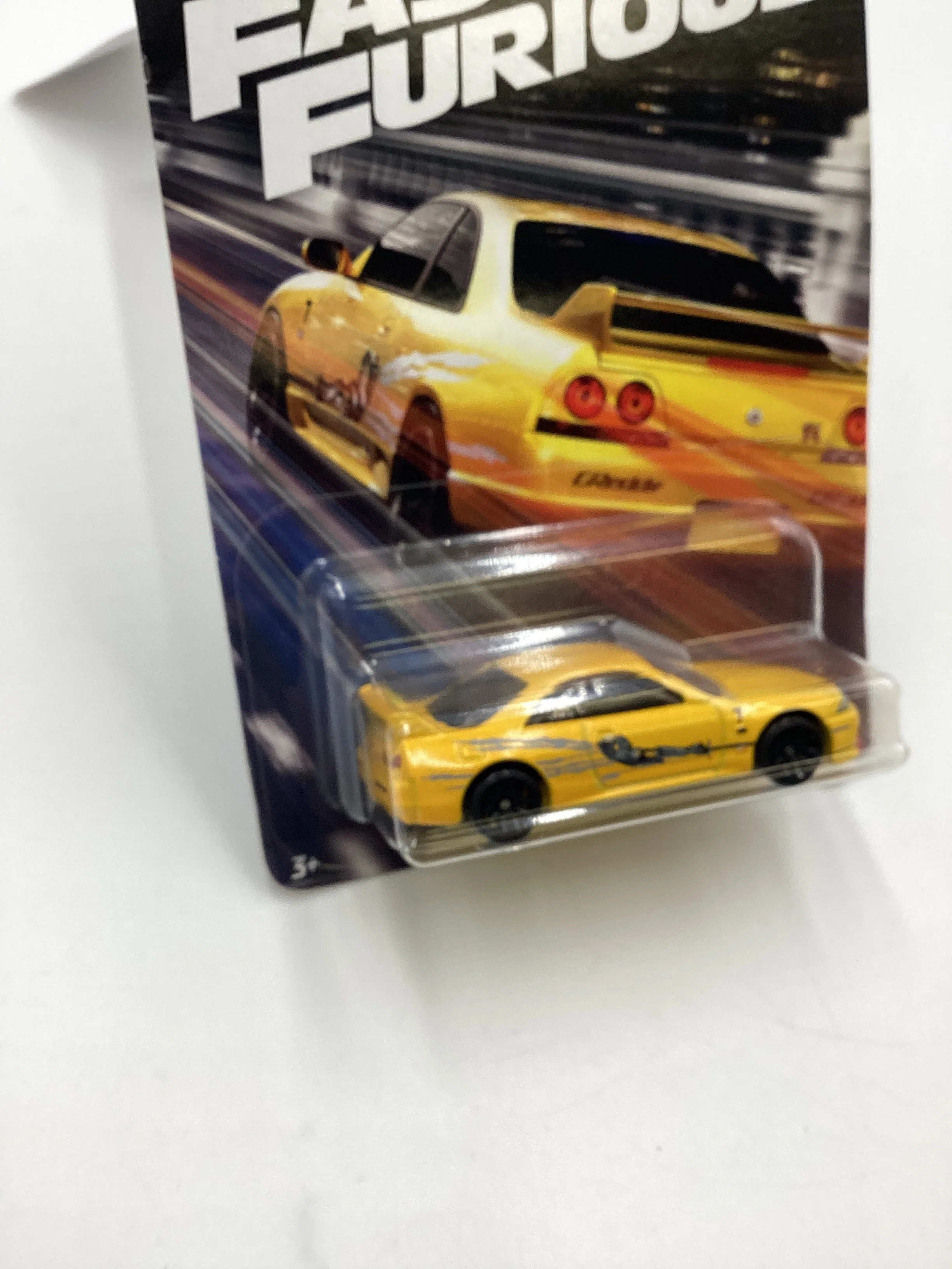 2024 Hot wheels Fast & Furious #1 Nissan Skyline GT-R BNR33 Small Blister Crack Bottom Left - Image 5