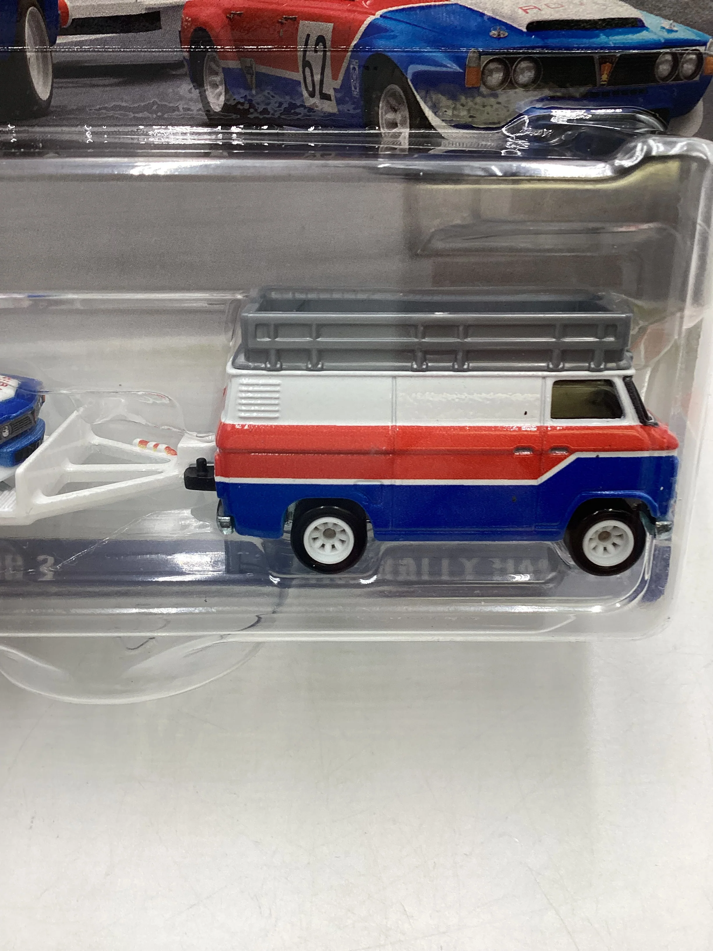 Hot Wheels Team transport #55 70 Rover P6 Group 2 HW Rally Hauler 279C - Image 4