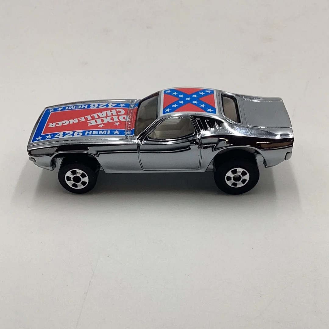 Hot Wheels 40th anniversary Dixie Challenger Chrome exclusive loose car VHTF - Image 2