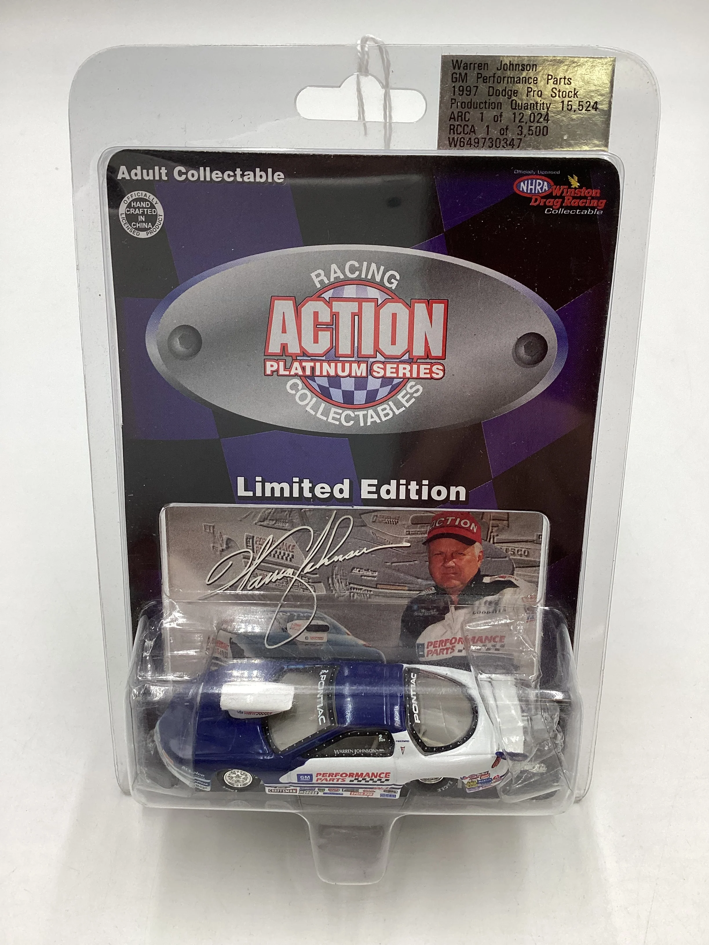 Action Platinum Series 1997 Dodge Pro Stock - Image 2