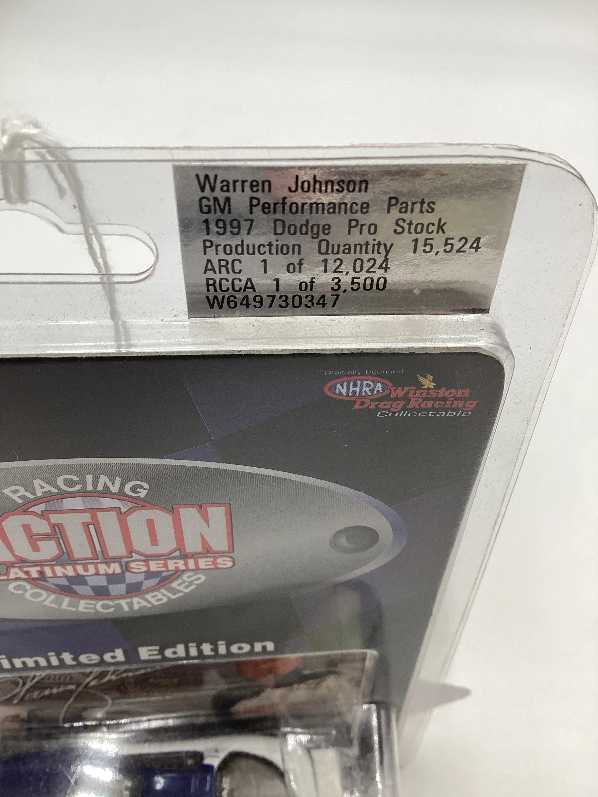 Action Platinum Series 1997 Dodge Pro Stock - Image 7