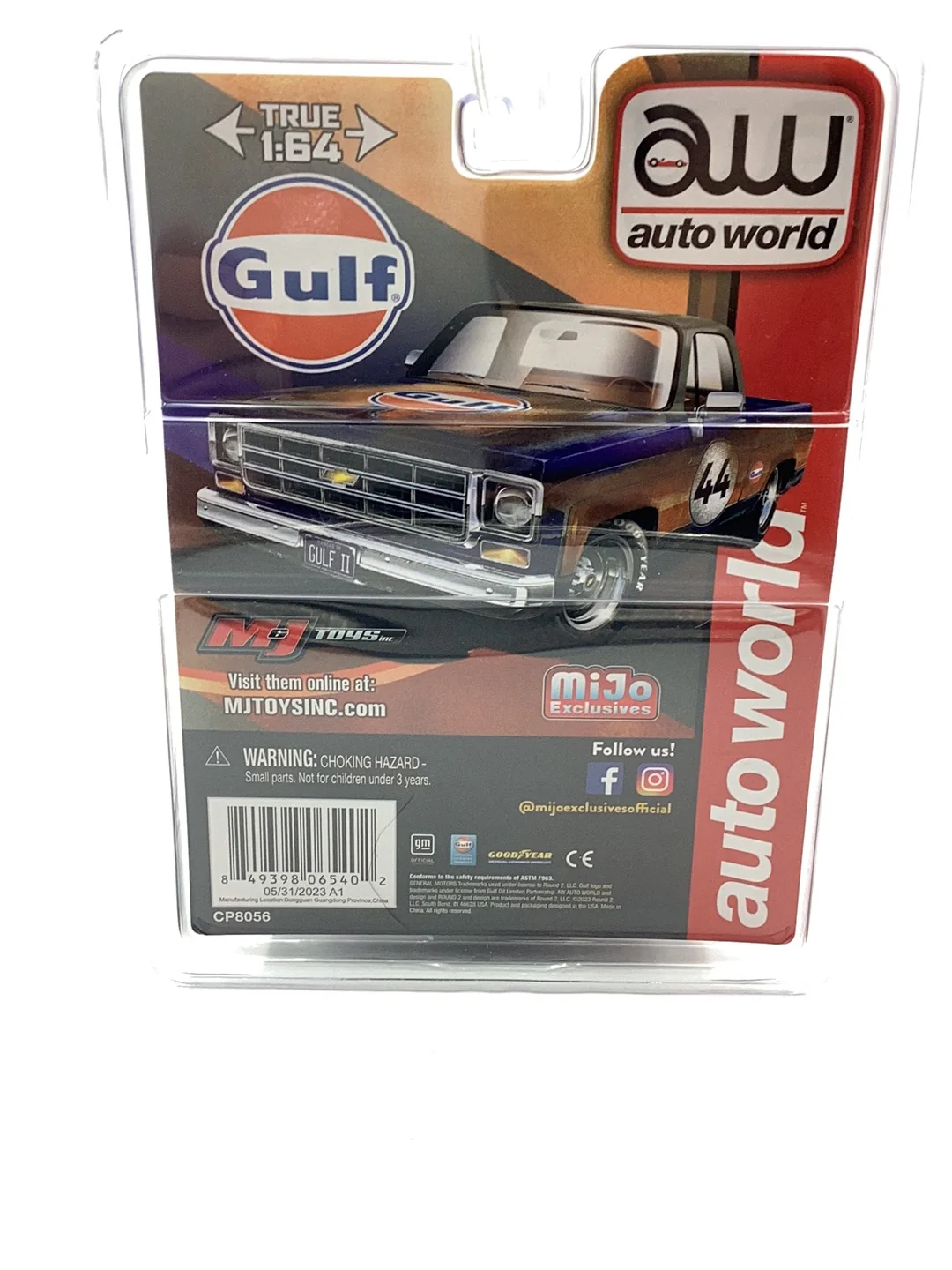 Auto world mijo exclusive 1977 Chevy Silverado Gulf 1 of 4800 186C - Image 6