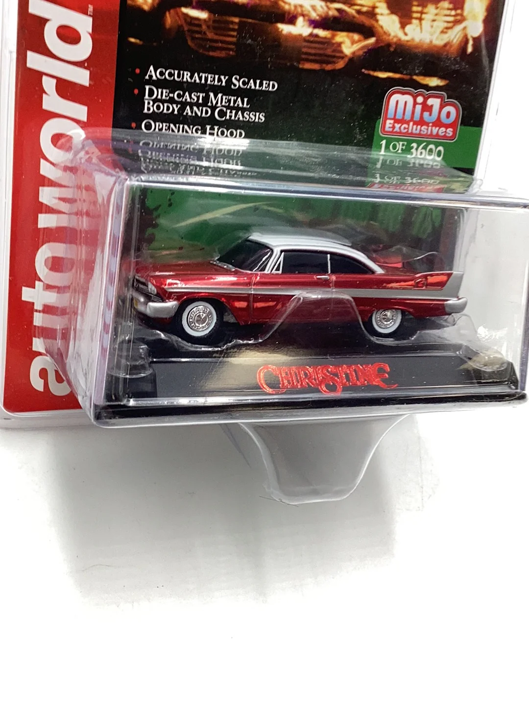 Auto world Christine an evil 1958 Plymouth Fury MiJo exclusive - Image 3