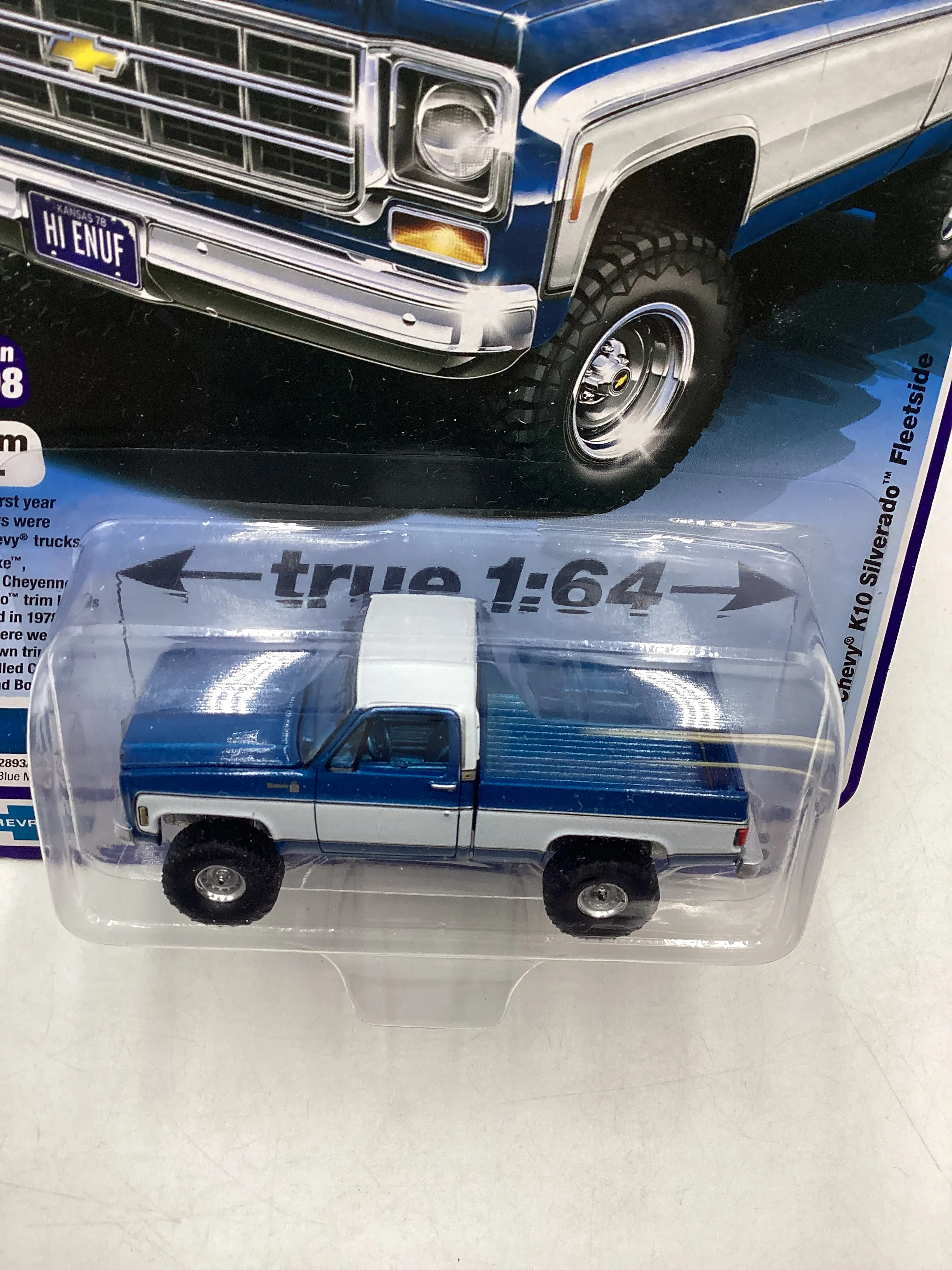 Auto World Muscle Trucks 1978 Chevy K10 Silverado Fleetside 185A - Image 6