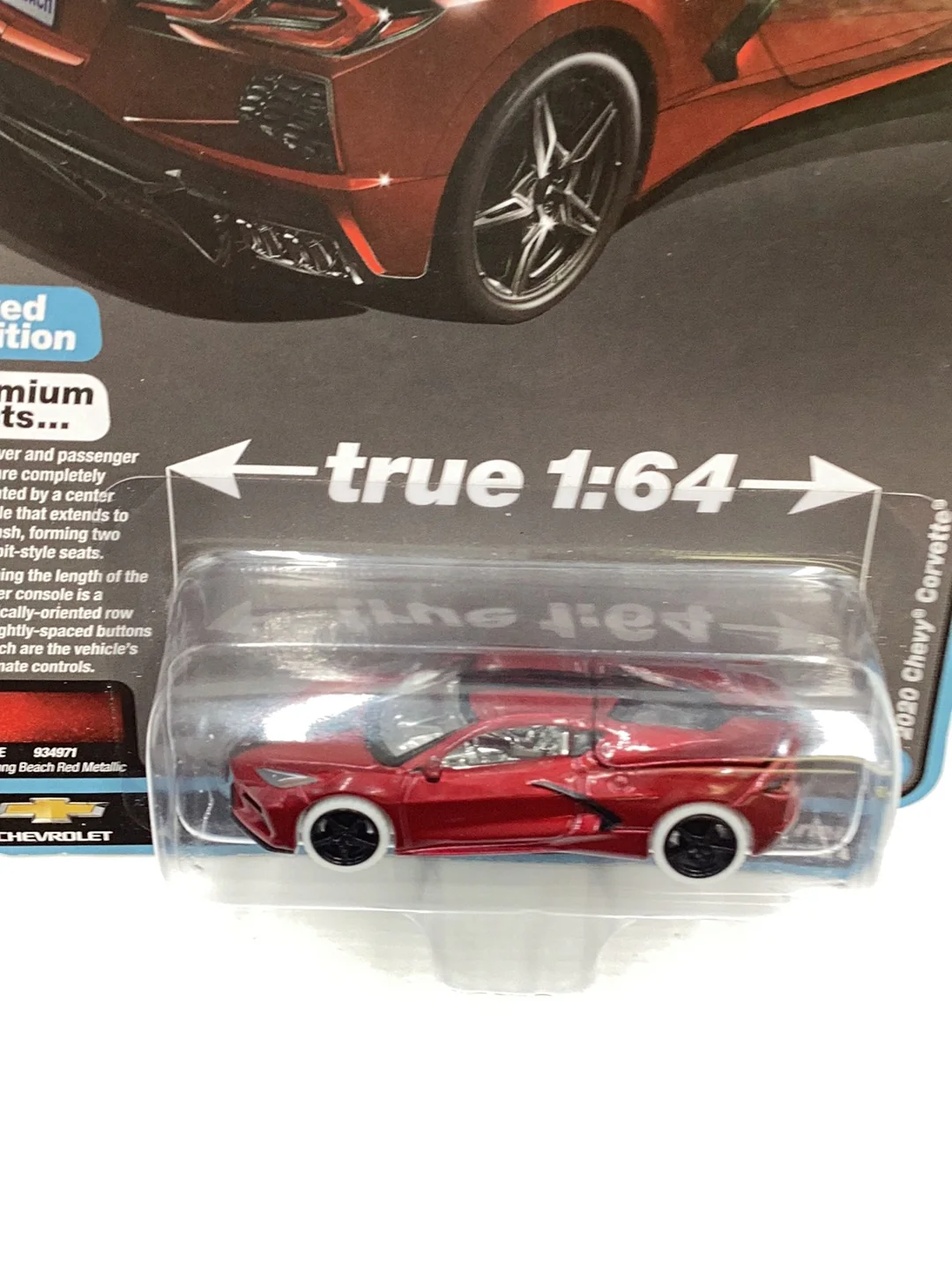 Auto world Sports Cars 2020 Chevy Corvette ultra red chase - Image 6