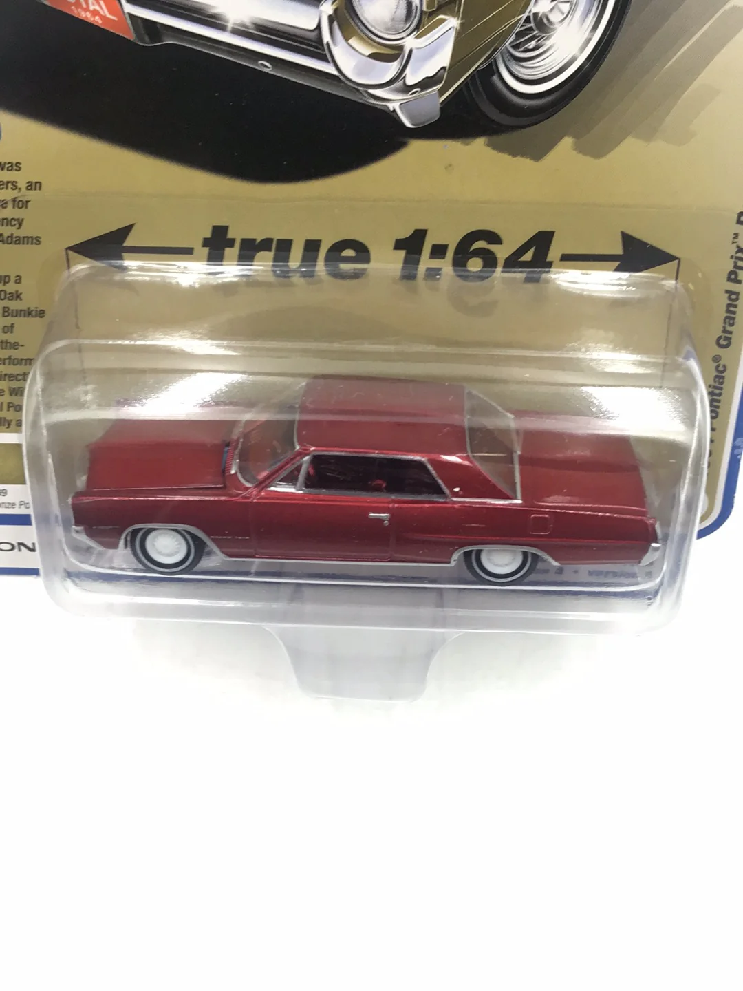 Auto world vintage muscle 1964 Pontiac Grand Prix Royal Bobcat version B Ultra Red Chase bad corner - Image 5