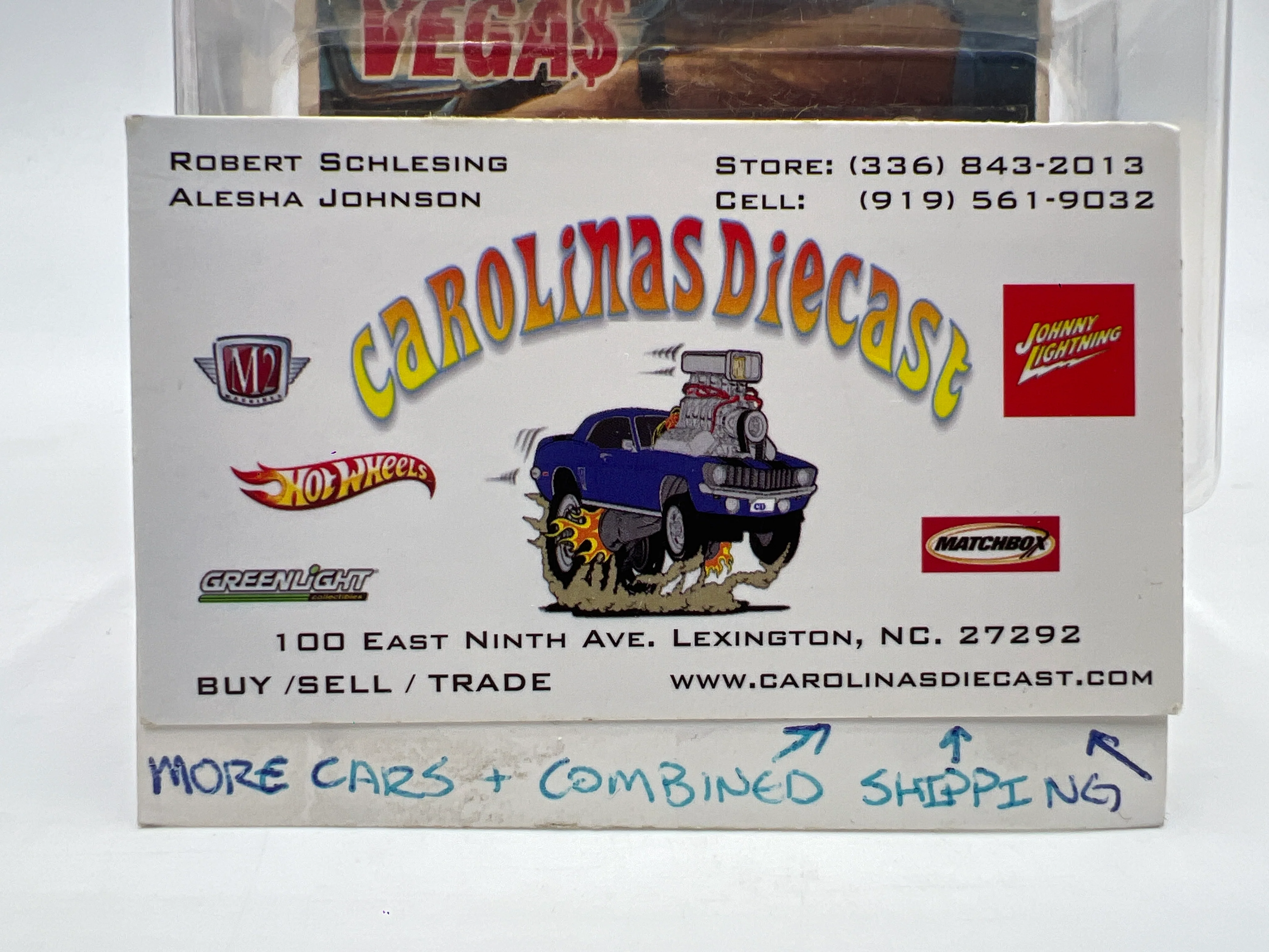 1980 Corgi #96 VEGA$ Ford Thunderbird Red W/Protector - Image 8