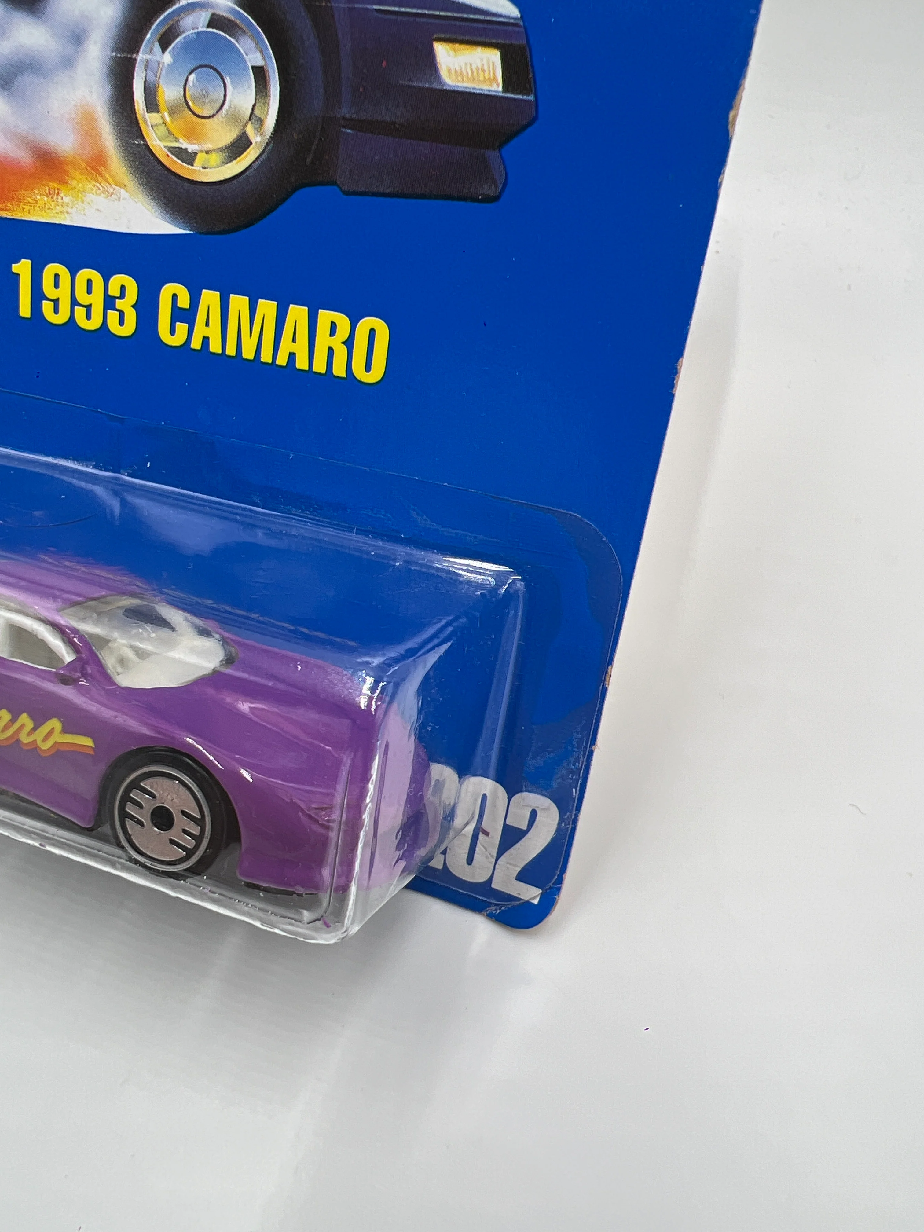 Hot Wheels Collector #202 1993 Camaro Purple 240E - Image 3