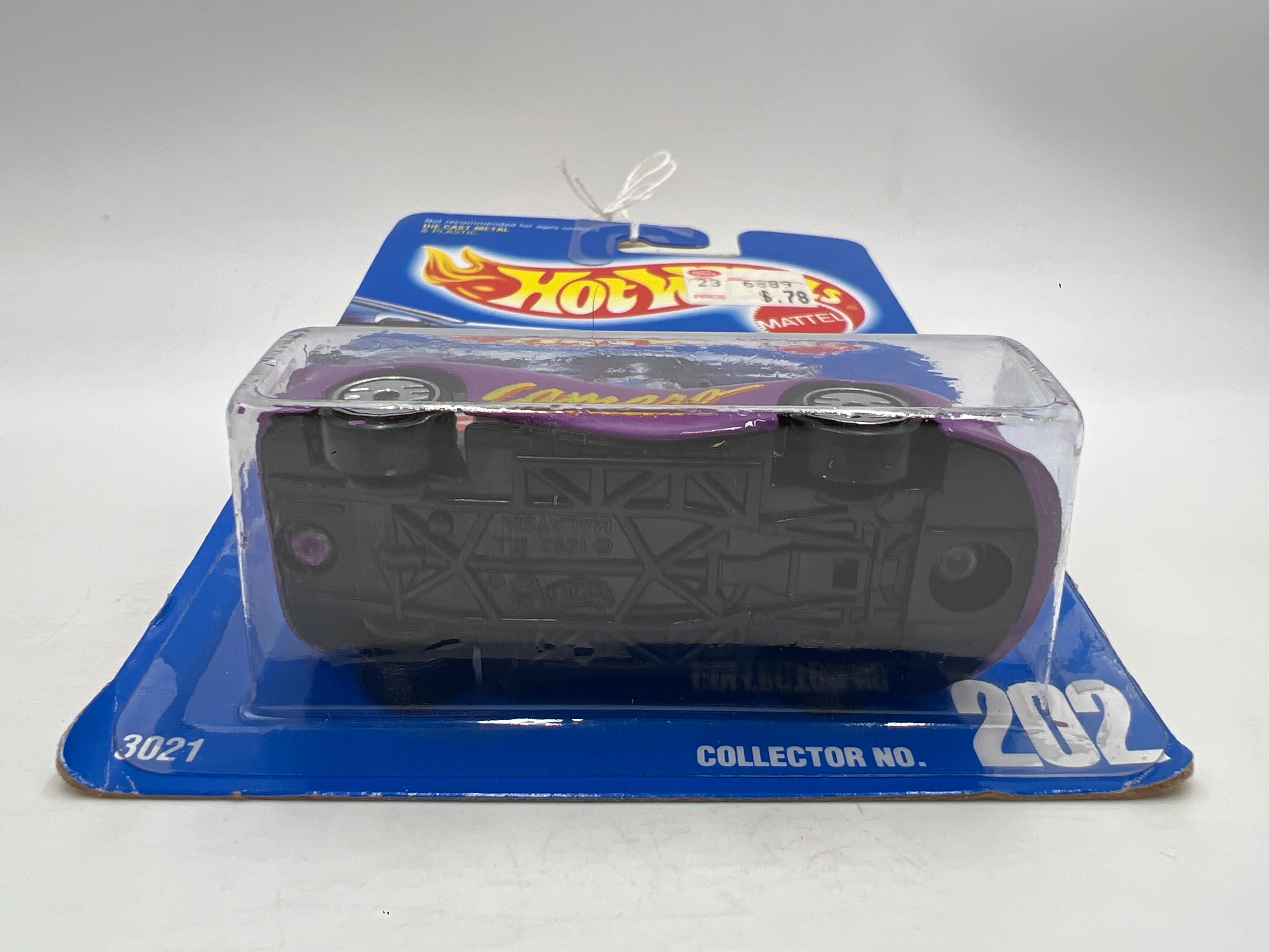 Hot Wheels Collector #202 1993 Camaro Purple 240E - Image 5