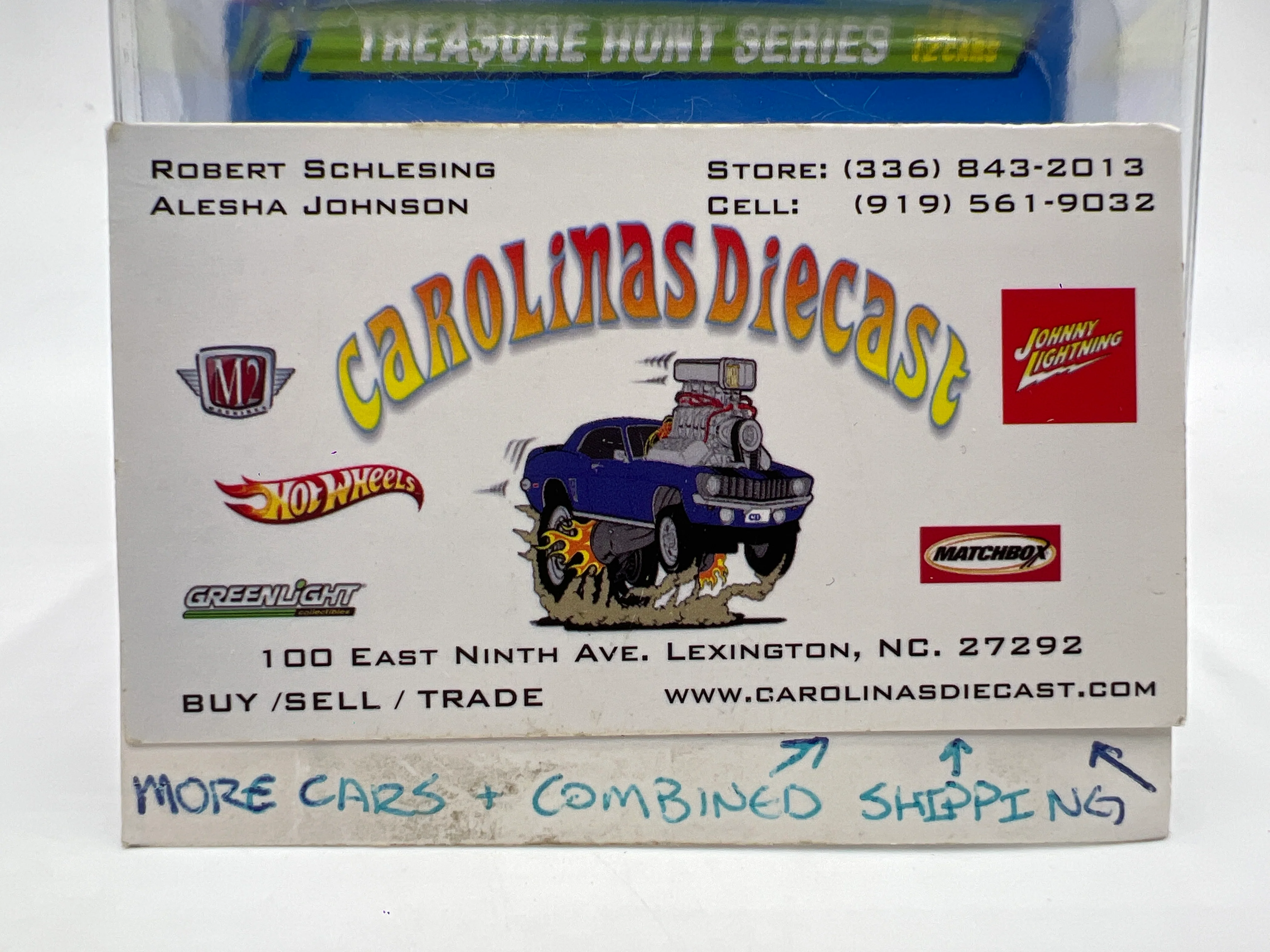 1995 Hot Wheels Treasure Hunt Series #6 Real Riders 63 Split Window Corvette Blue W/Protector - Image 9