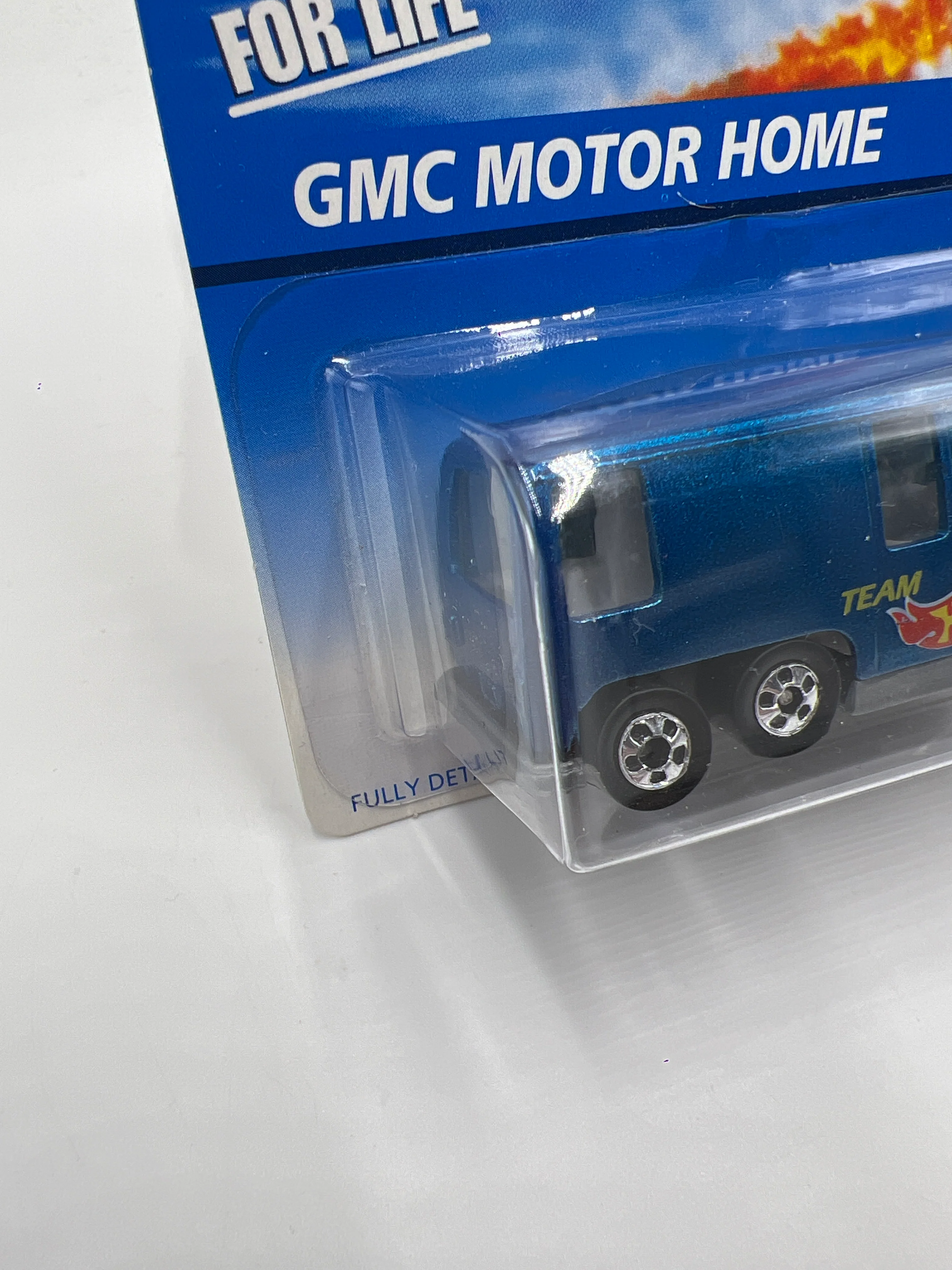 1996 Hot Wheels BW Collector #524 GMC Motor Home Blue 60E - Image 5