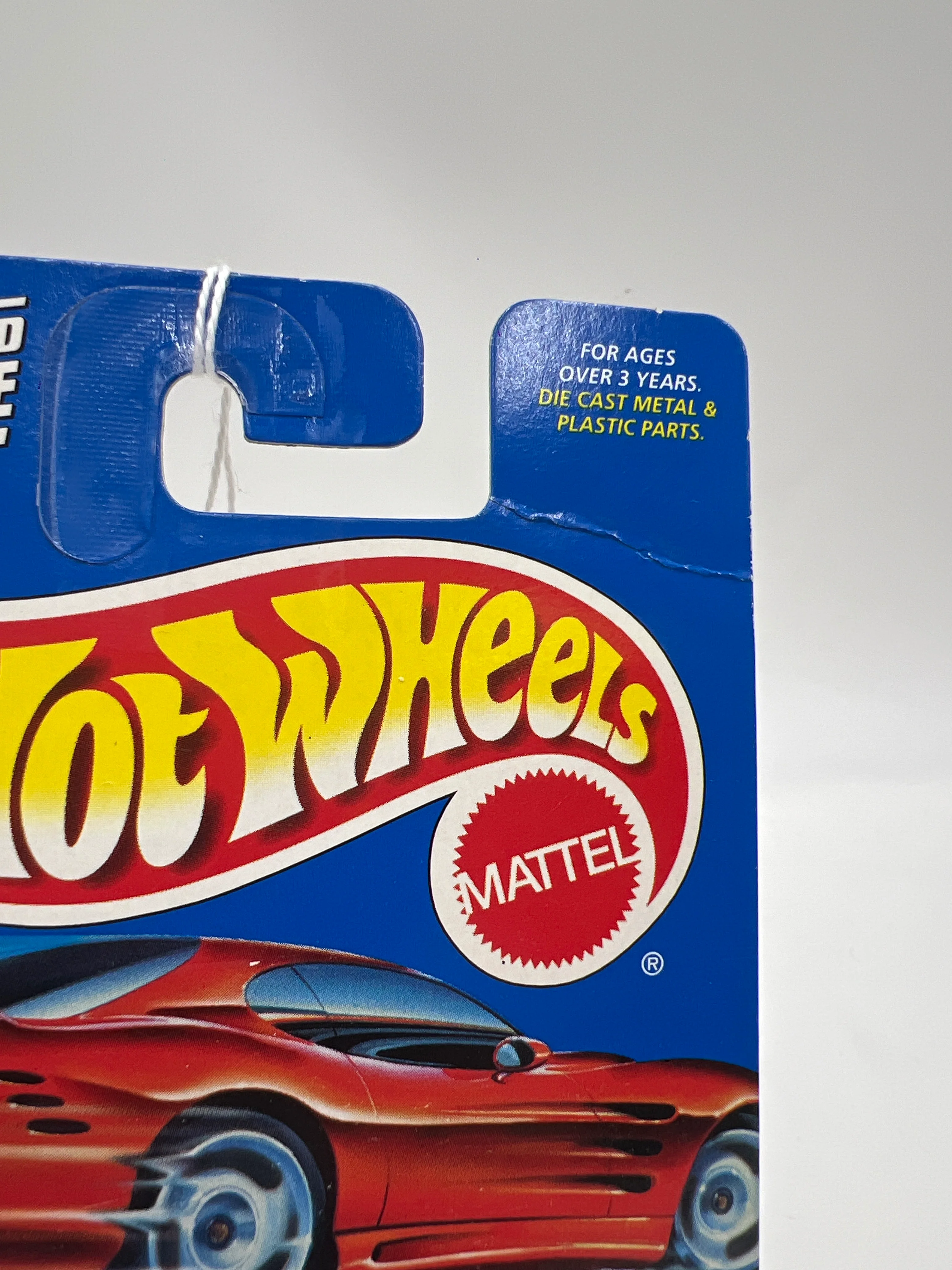 1998 Hot Wheels #784 Ferrari Testarossa Silver 5 Dot Wheels - Image 6