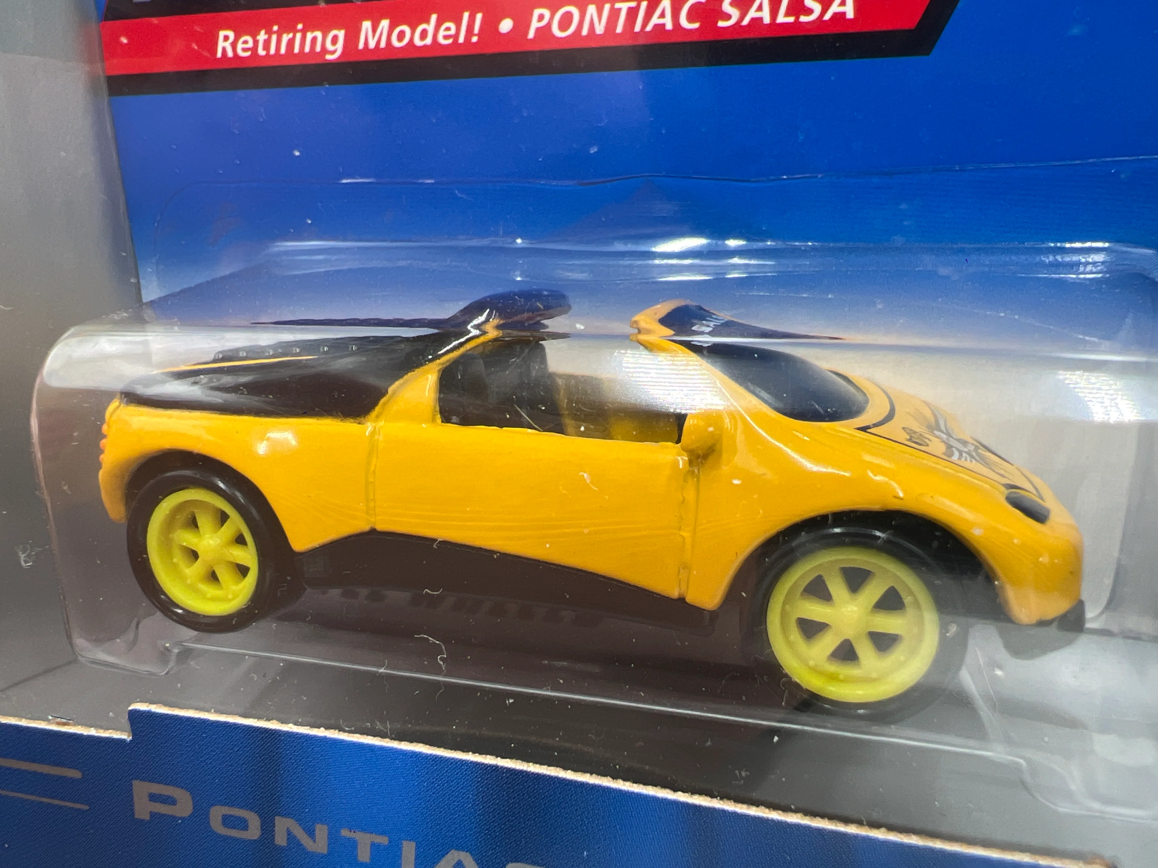 1999 Hot Wheels Final Run #7 Pontiac Salsa Yellow - Image 3