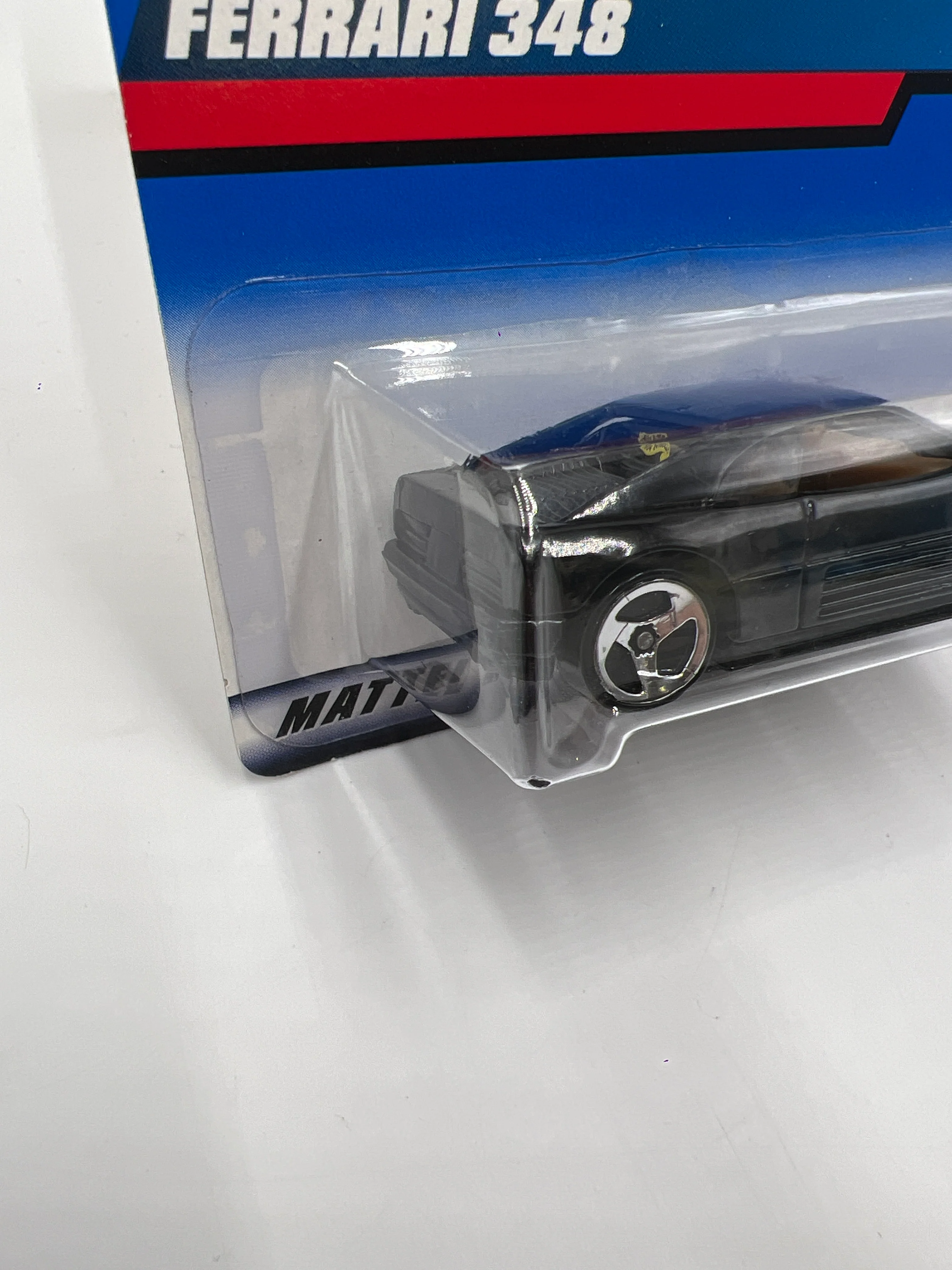 2000 Hot Wheels #106 Ferrari 348 Black 3SP Wheels - Image 5