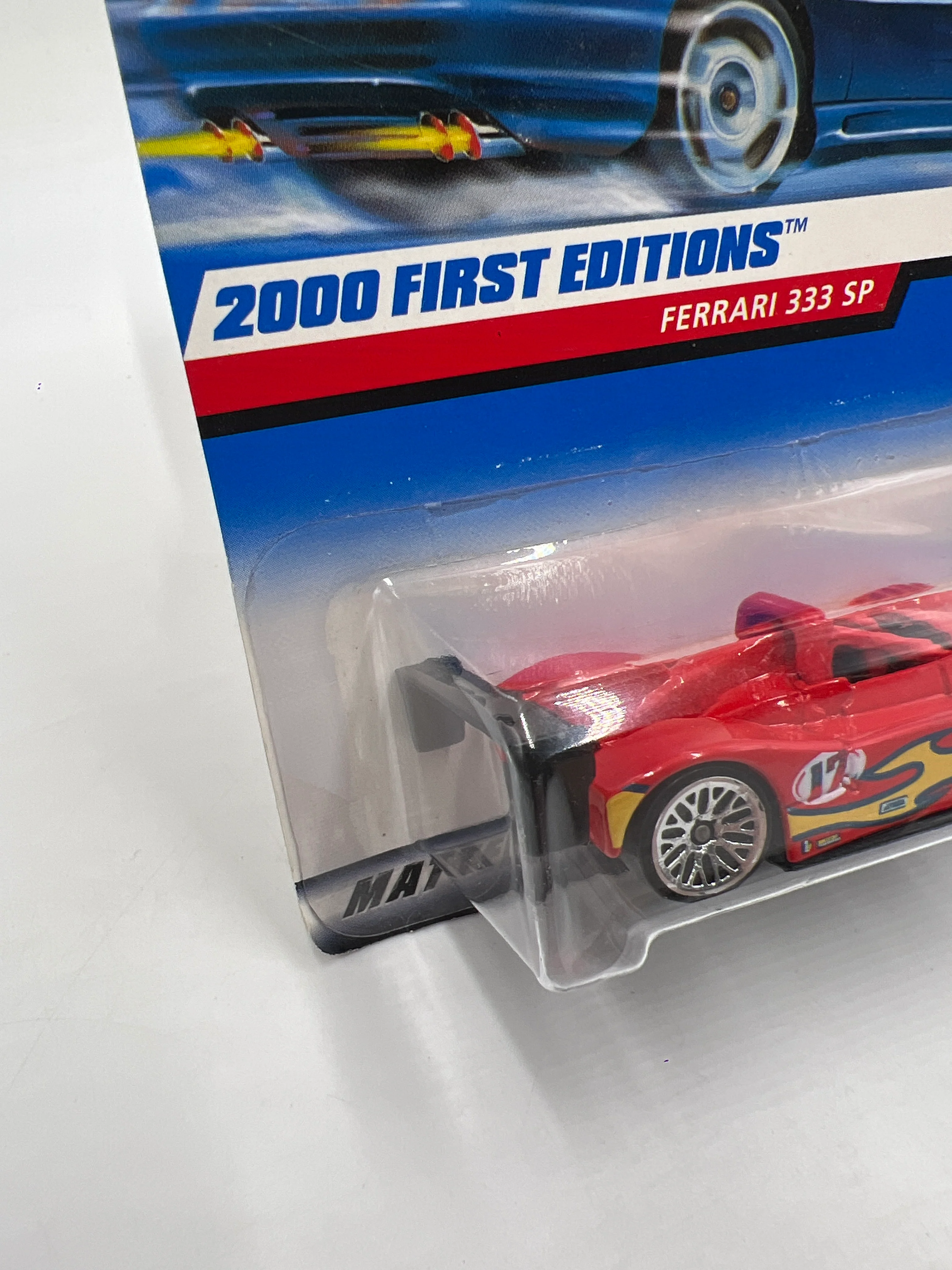 2000 Hot Wheels First Editions #71 Ferrari 333 SP Red SR - Image 4
