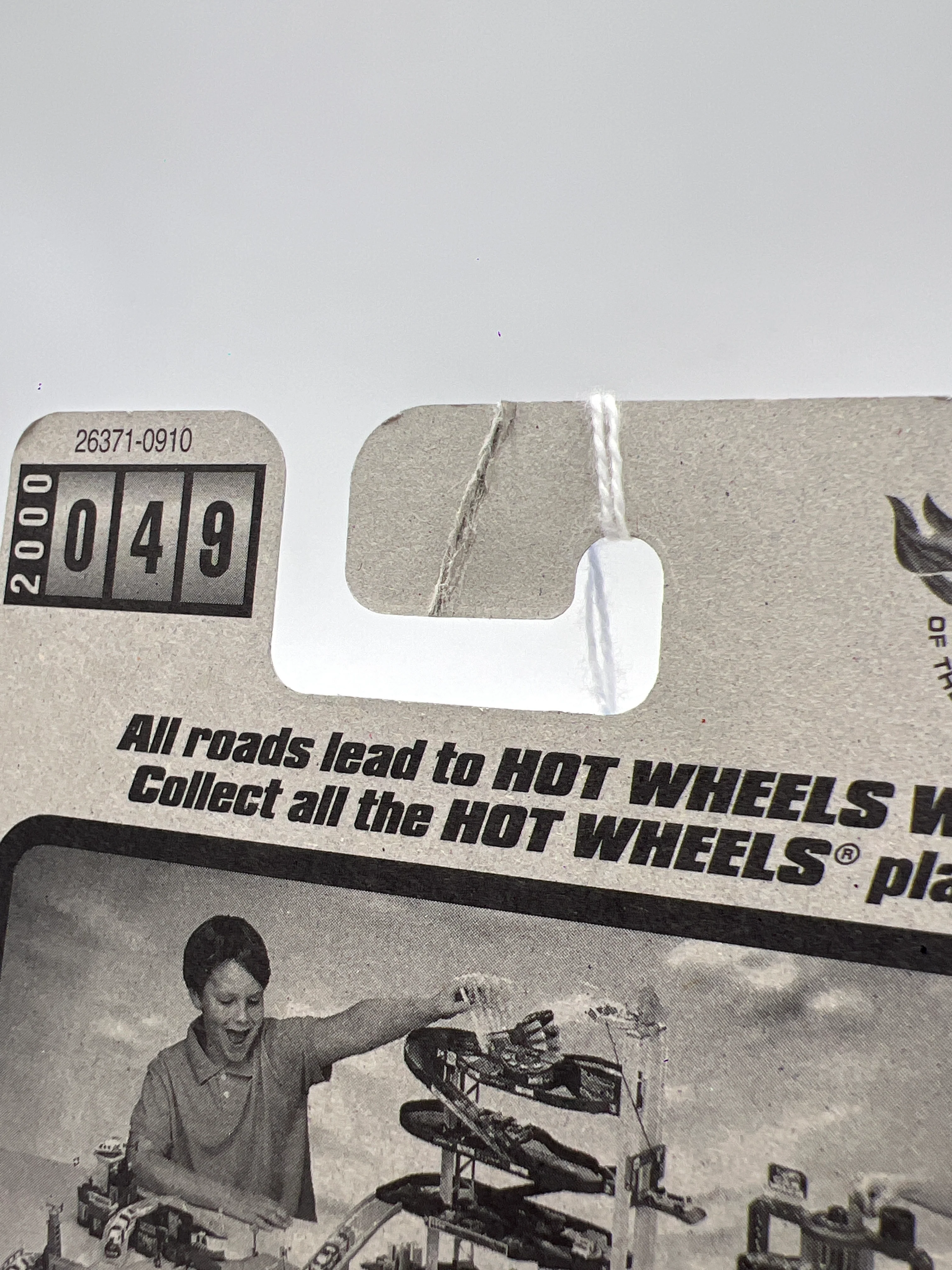 2000 Hot Wheels Treasure Hunt Real Riders #49 Double Vision Purple Bad J Hook 275E - Image 9