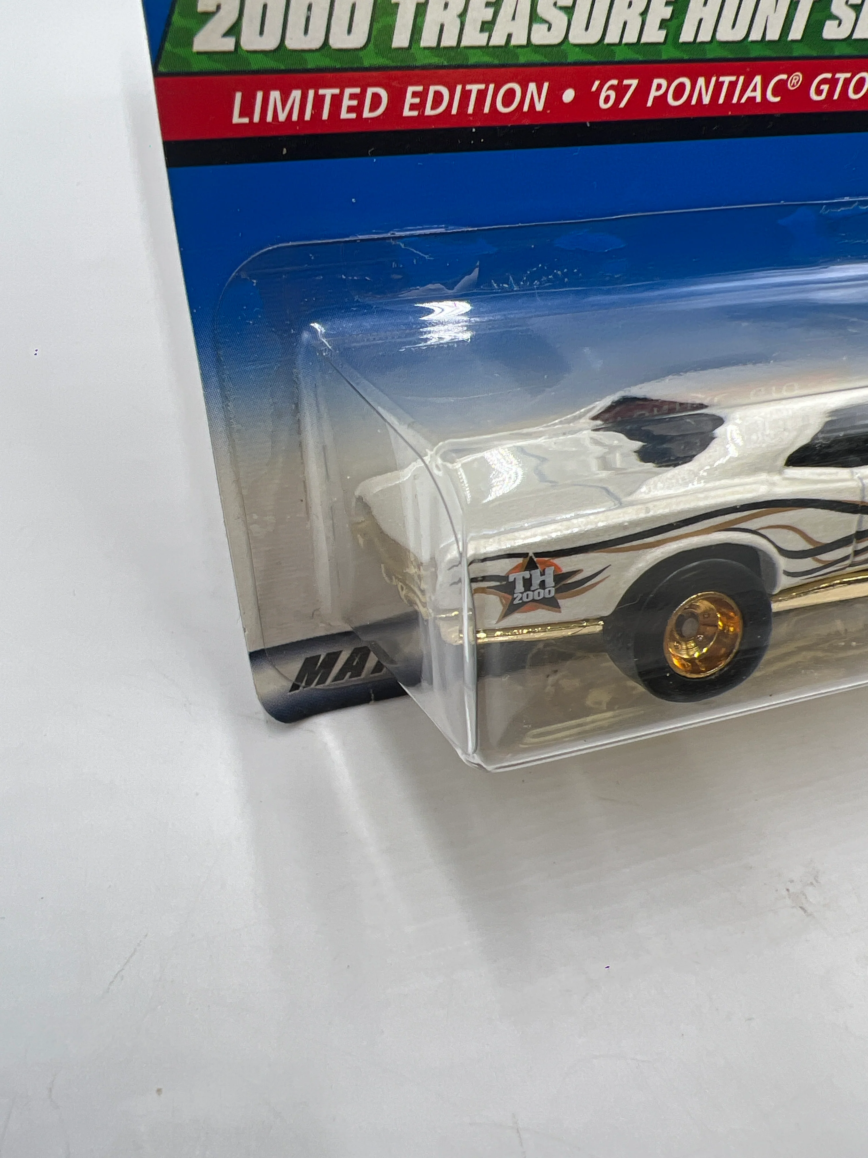 2000 Hot Wheels Treasure Hunt Series 10/12 67 Pontiac GTO #058 275E - Image 5