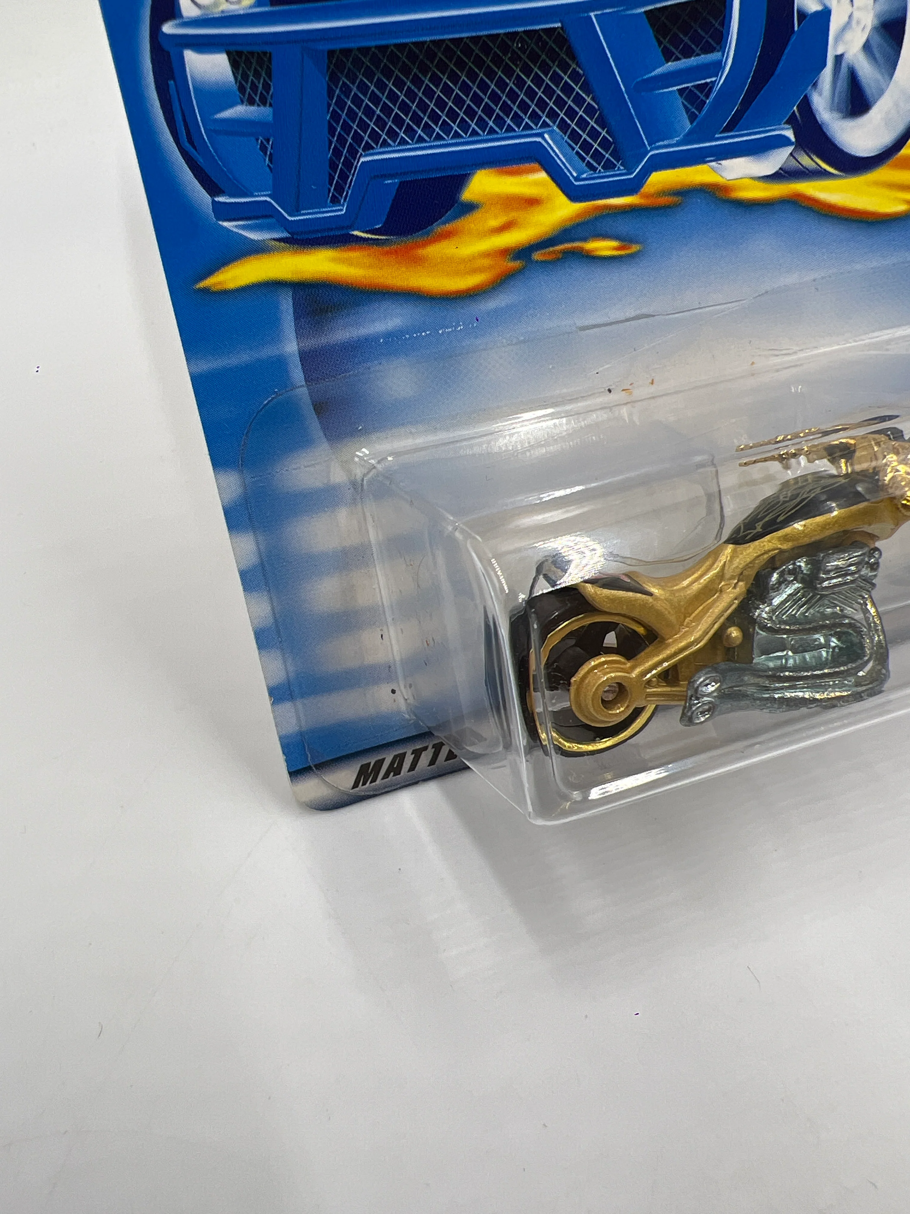 2001 Hot Wheels Treasure Hunt #5 Blast Lane Gold 273E - Image 4
