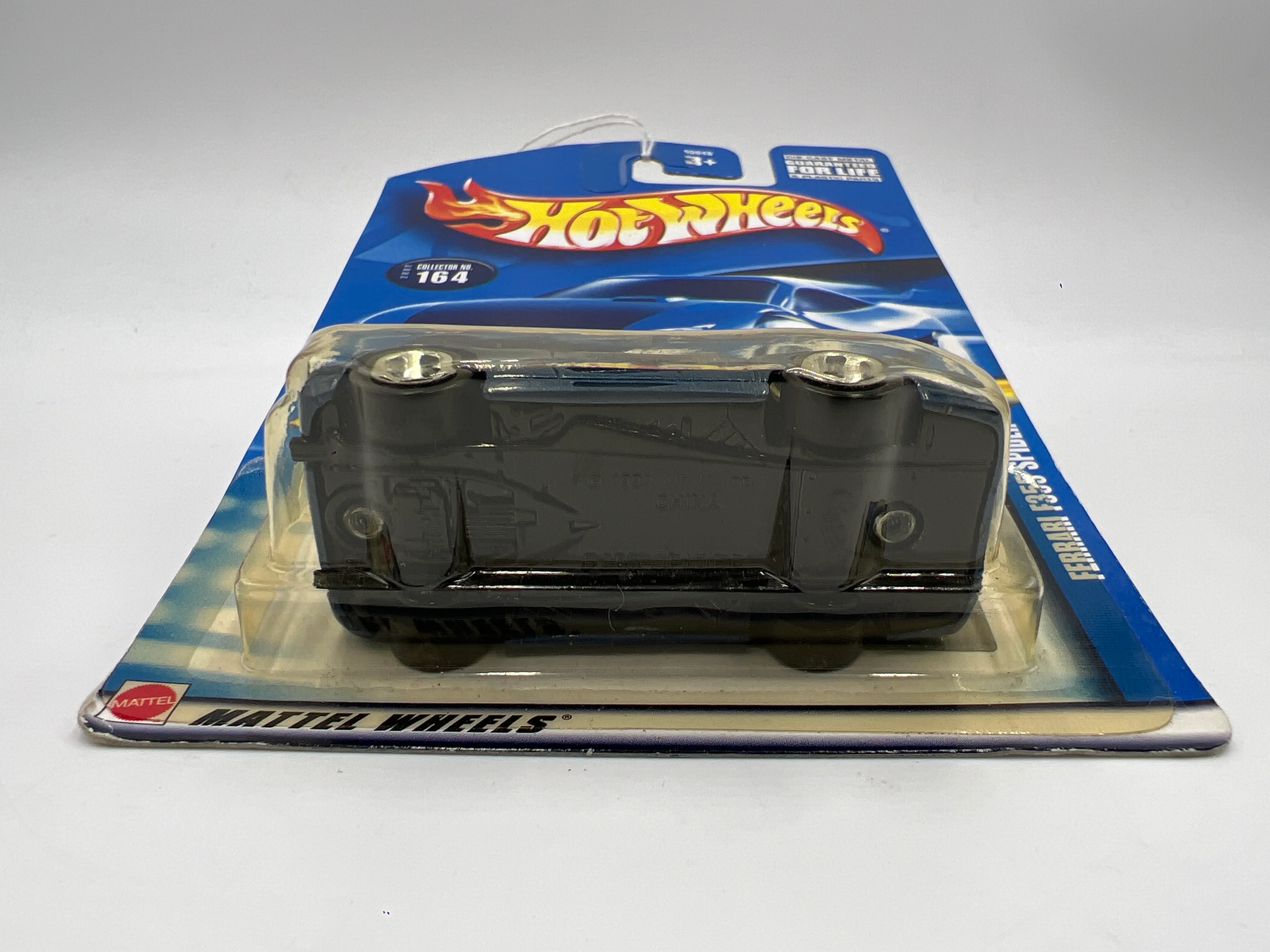 2002 Hot Wheels #164 Ferrari F355 Spider Blue SR - Image 6