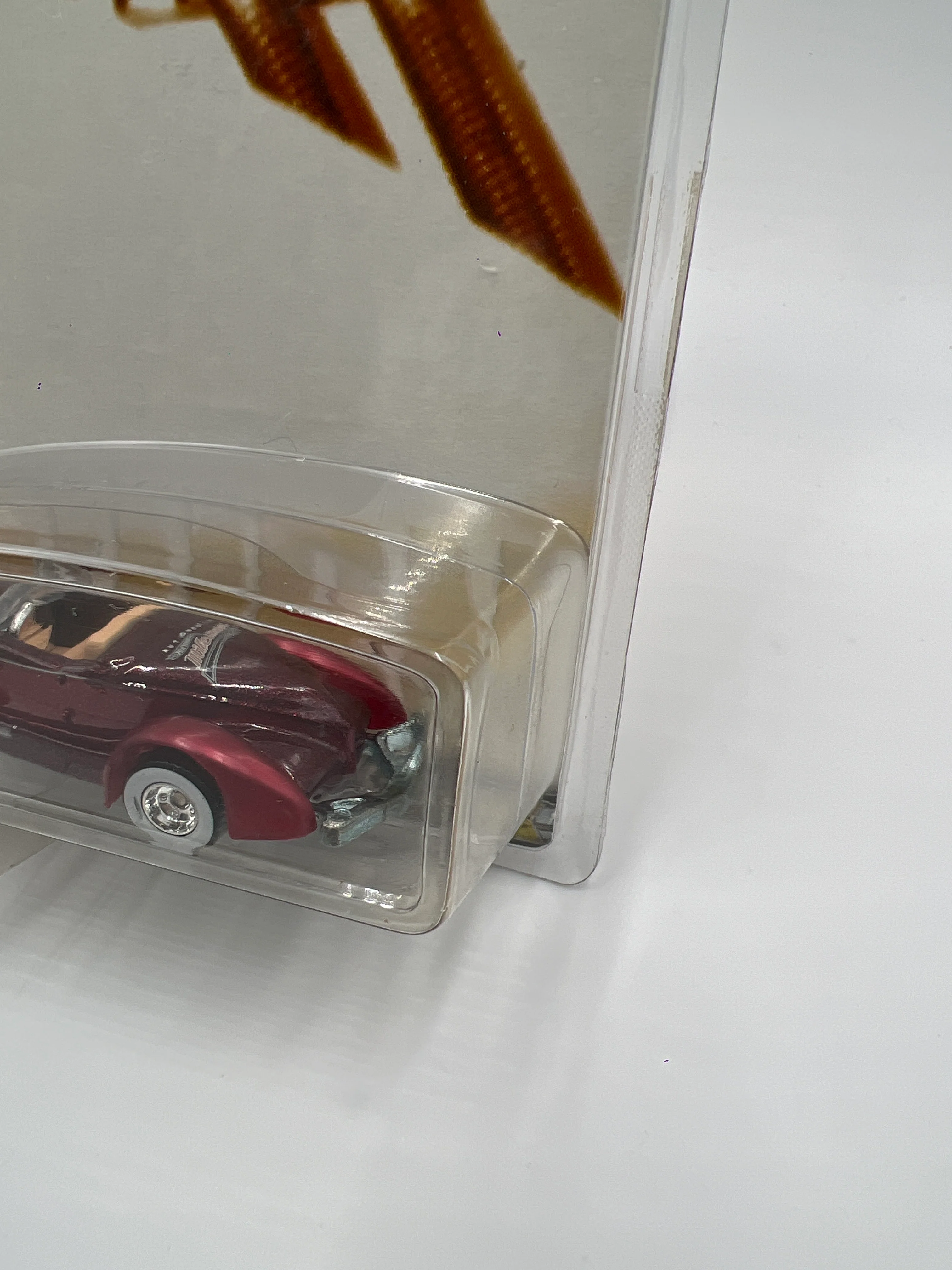 2002 Hot Wheels Auto Milestones 1935 Auburn Boat Tail Speedster Red SR - Image 3