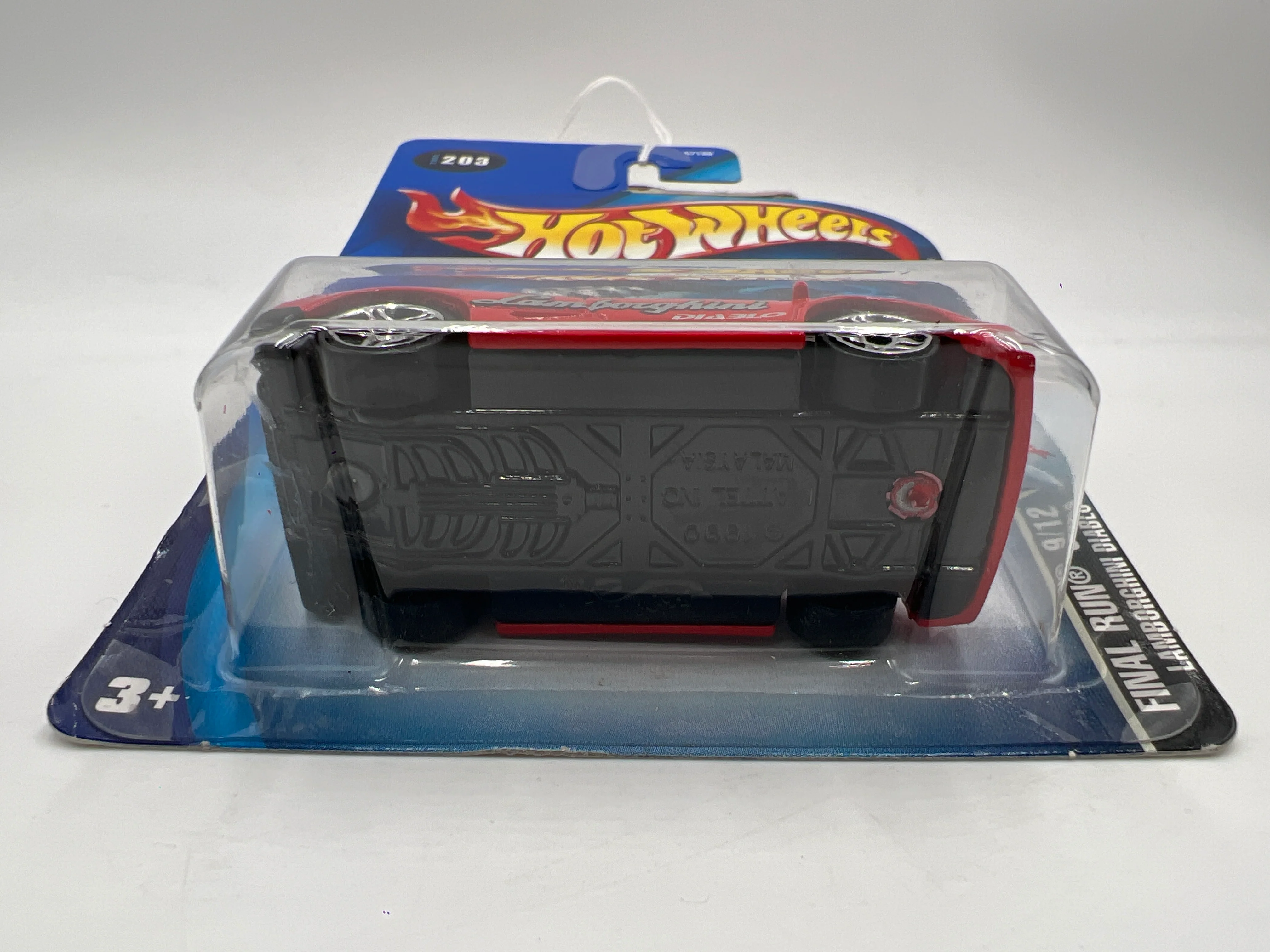 2003 Hot Wheels Final Run #203 Lamborghini Diablo Red 102G - Image 6