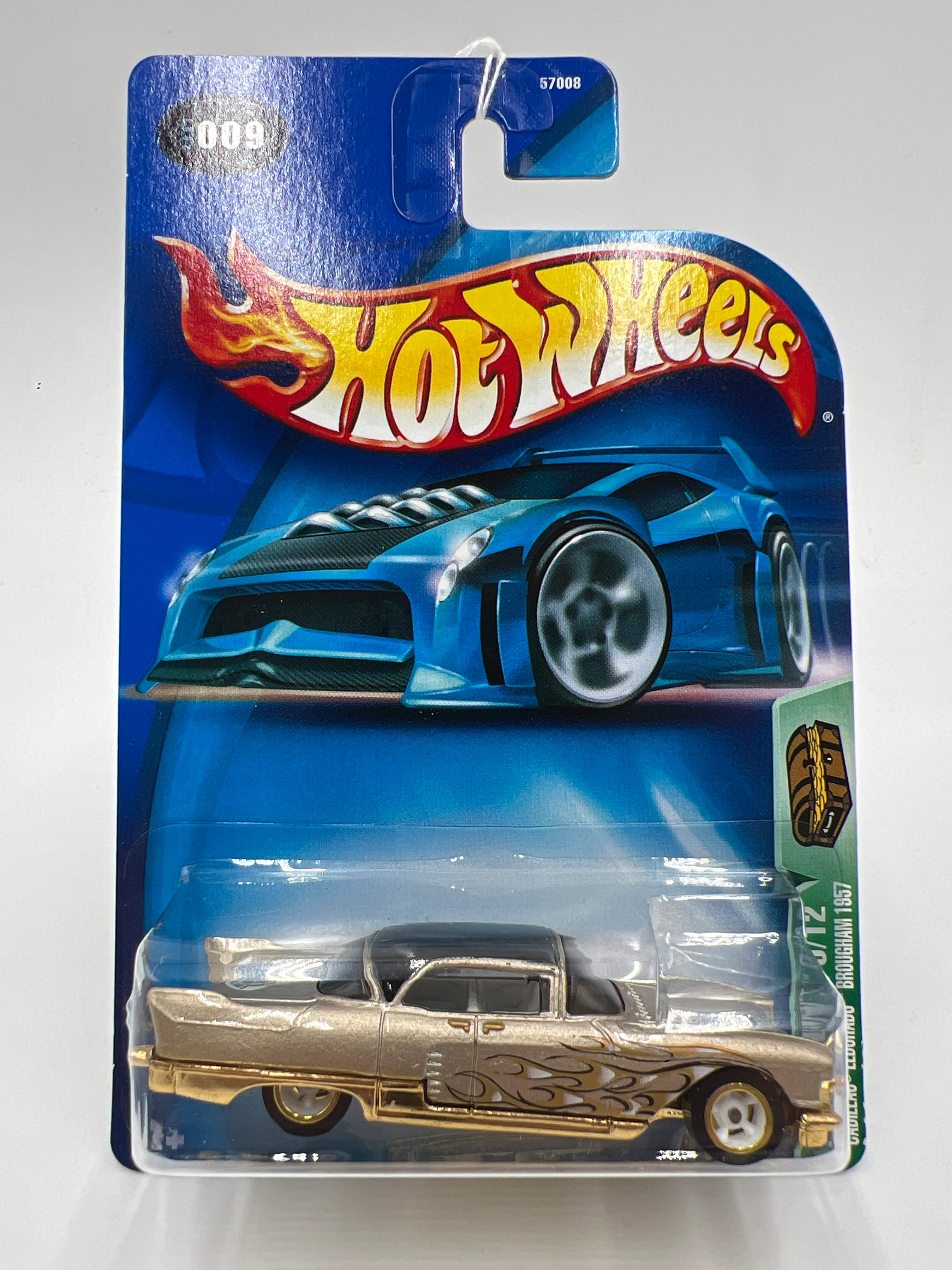 2003 Hot Wheels T-Hunt #9 Cadillac Eldorado Brougham 1957 - Image 2
