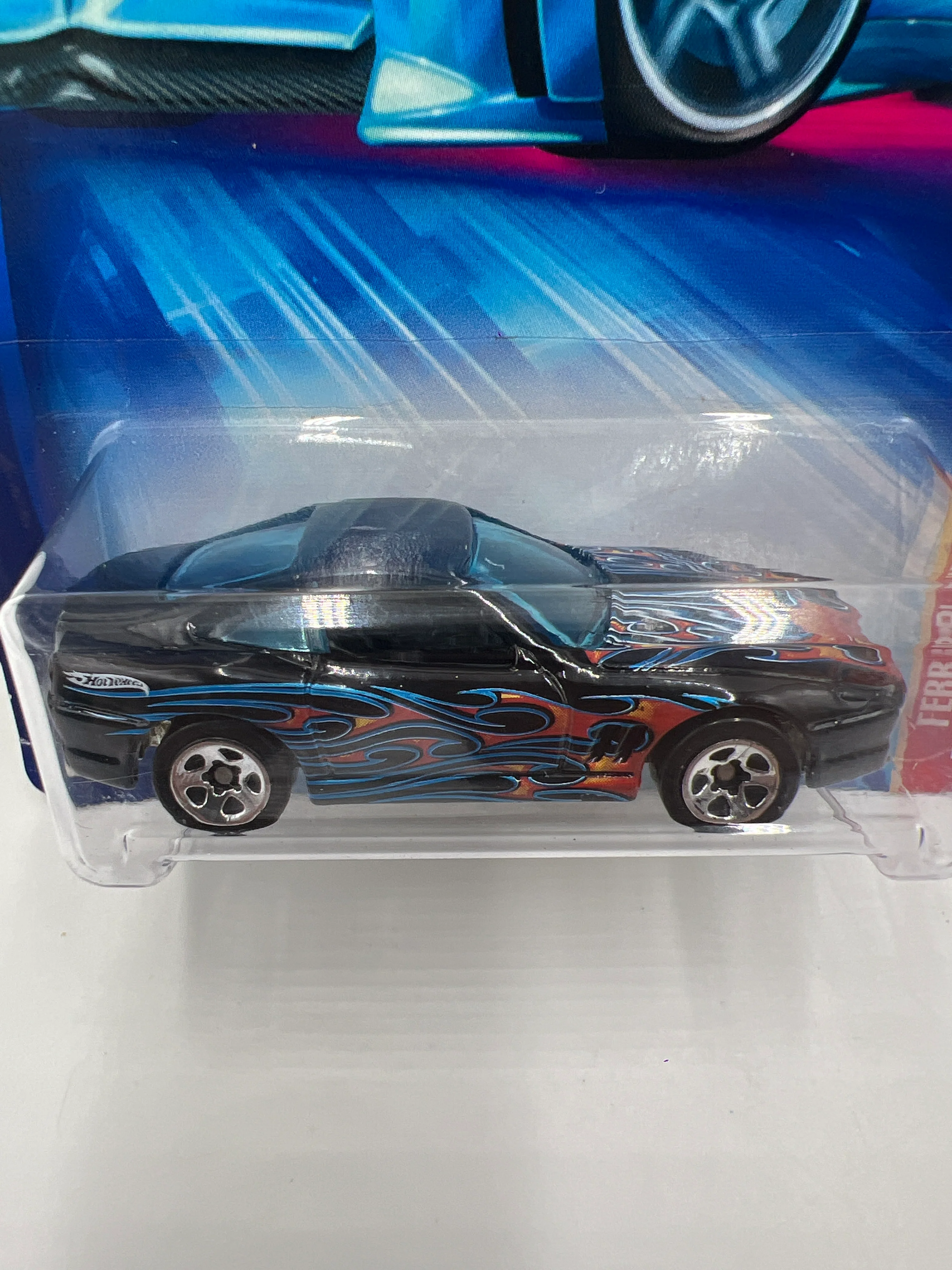 2004 Hot Wheels Ferrari Heat #131 Ferrari 550 Maranello Black - Image 3